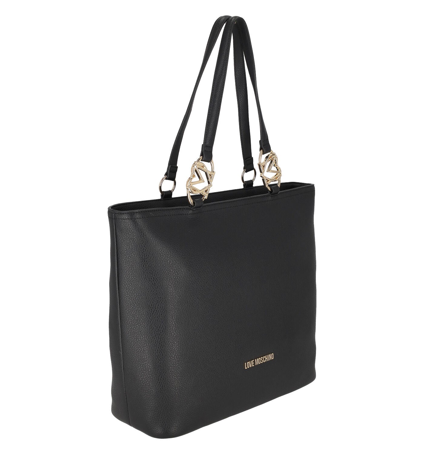 Borsa shopping bottalata grande con chiusura a zip