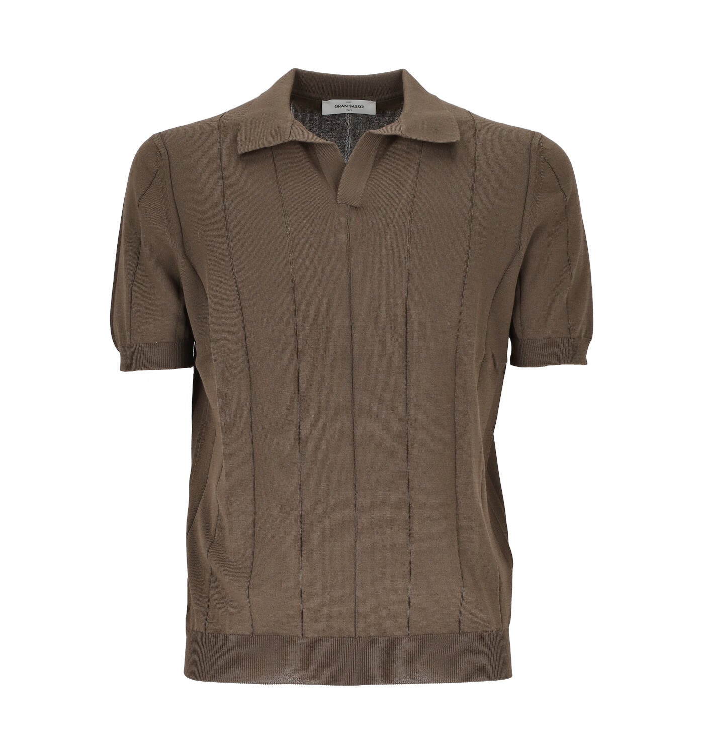 Polo bowling mezza manica in cotone