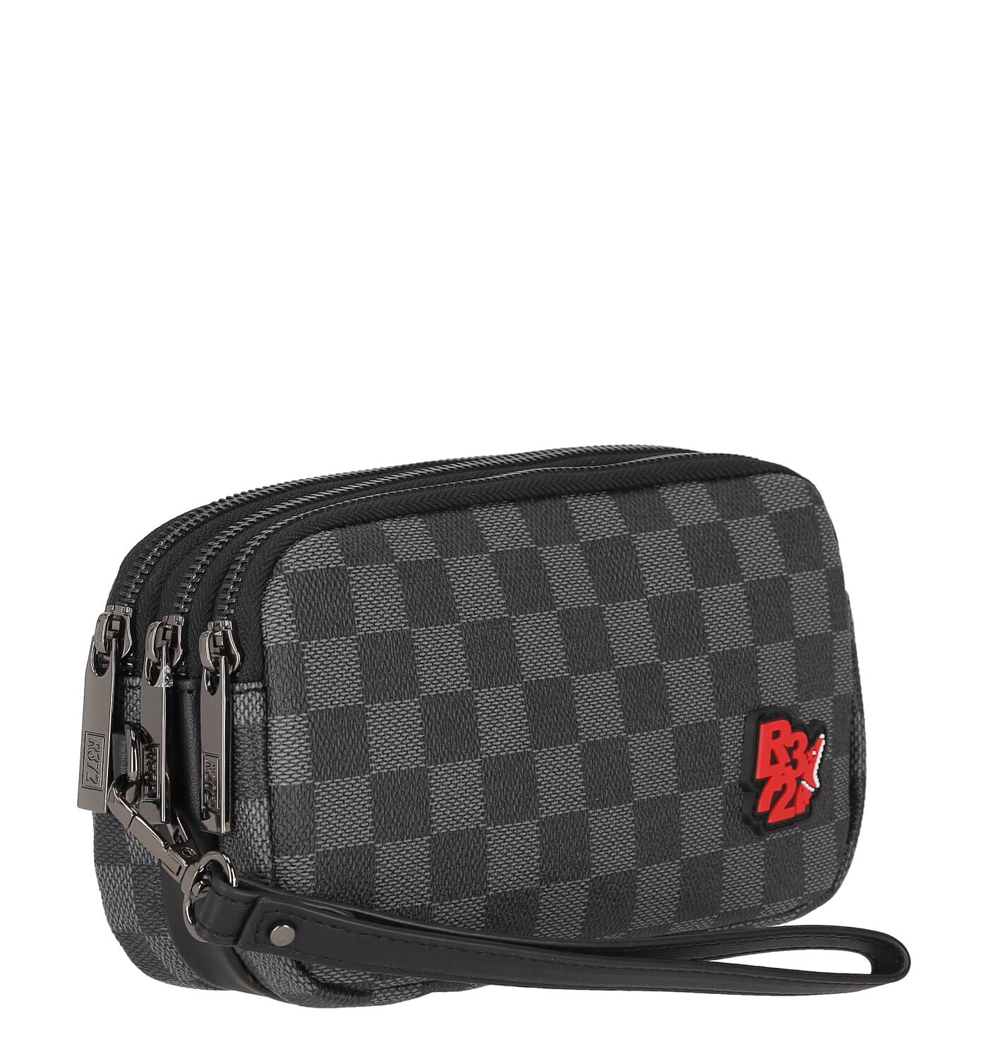 Pochette con tre zip