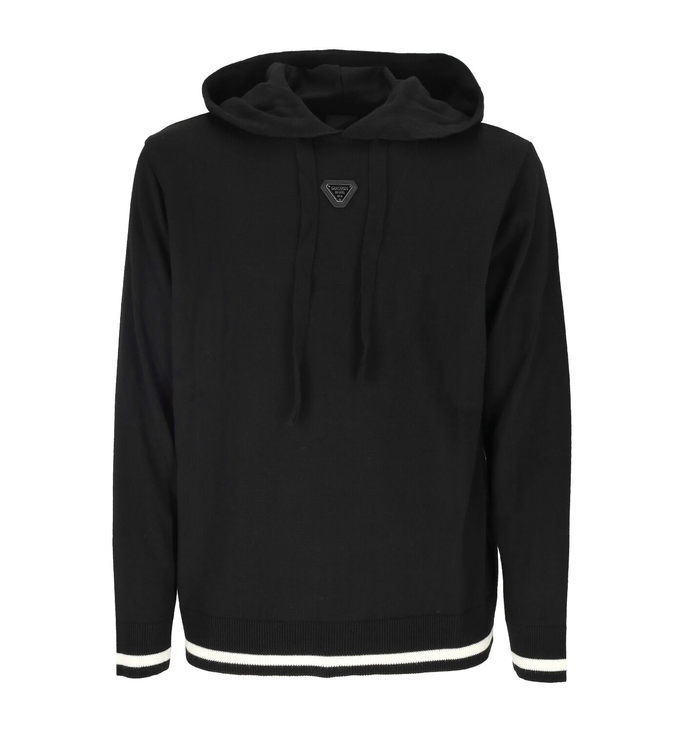Maglia con cappuccio in lana