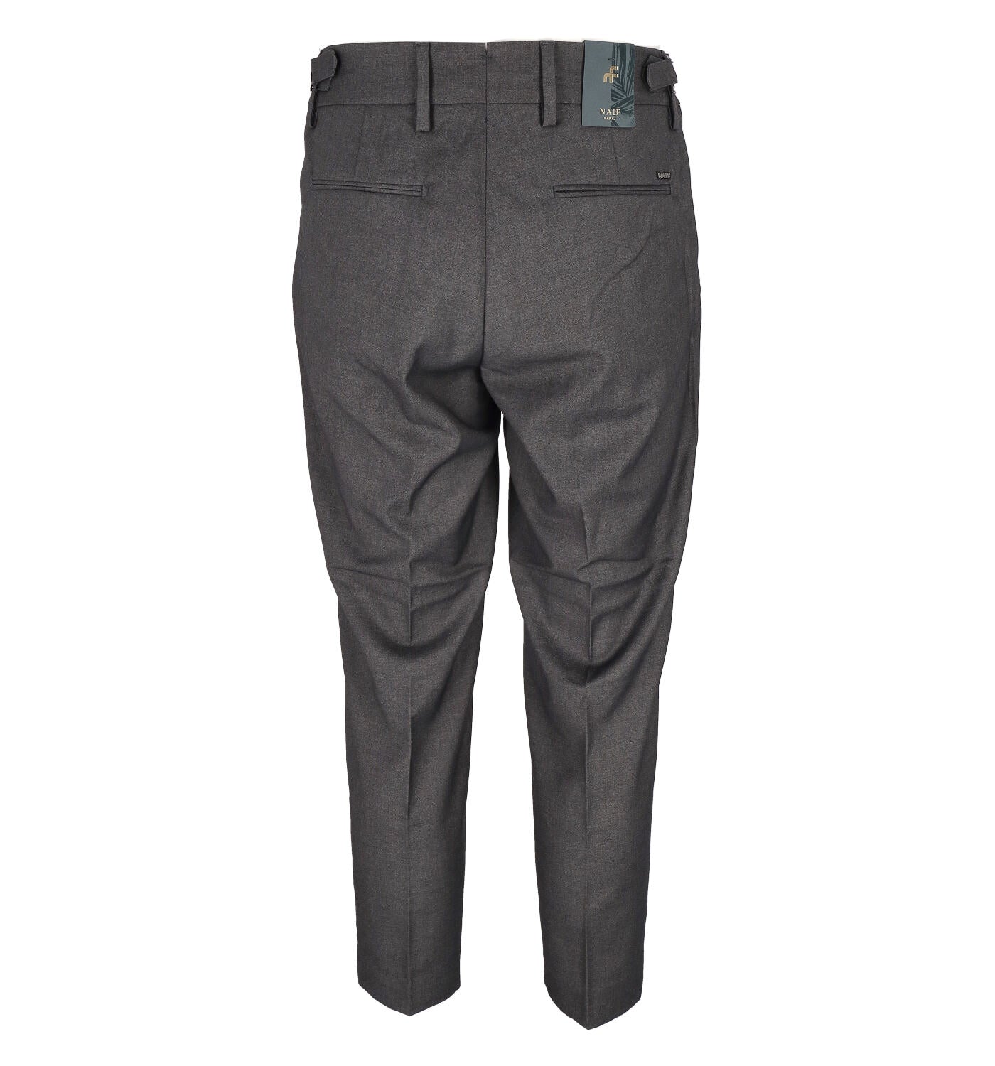 Pantalone tasca america con doppia pinces in lana