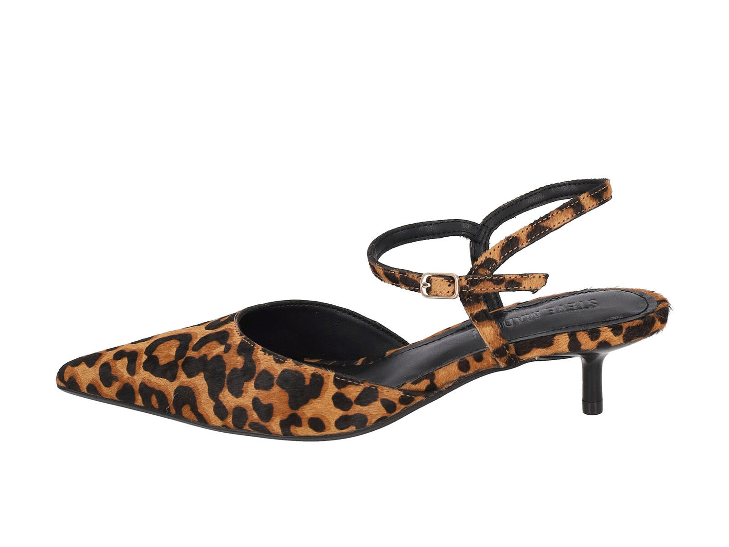 Chanel in tessuto cavallino con tacco altezza 5 cm.