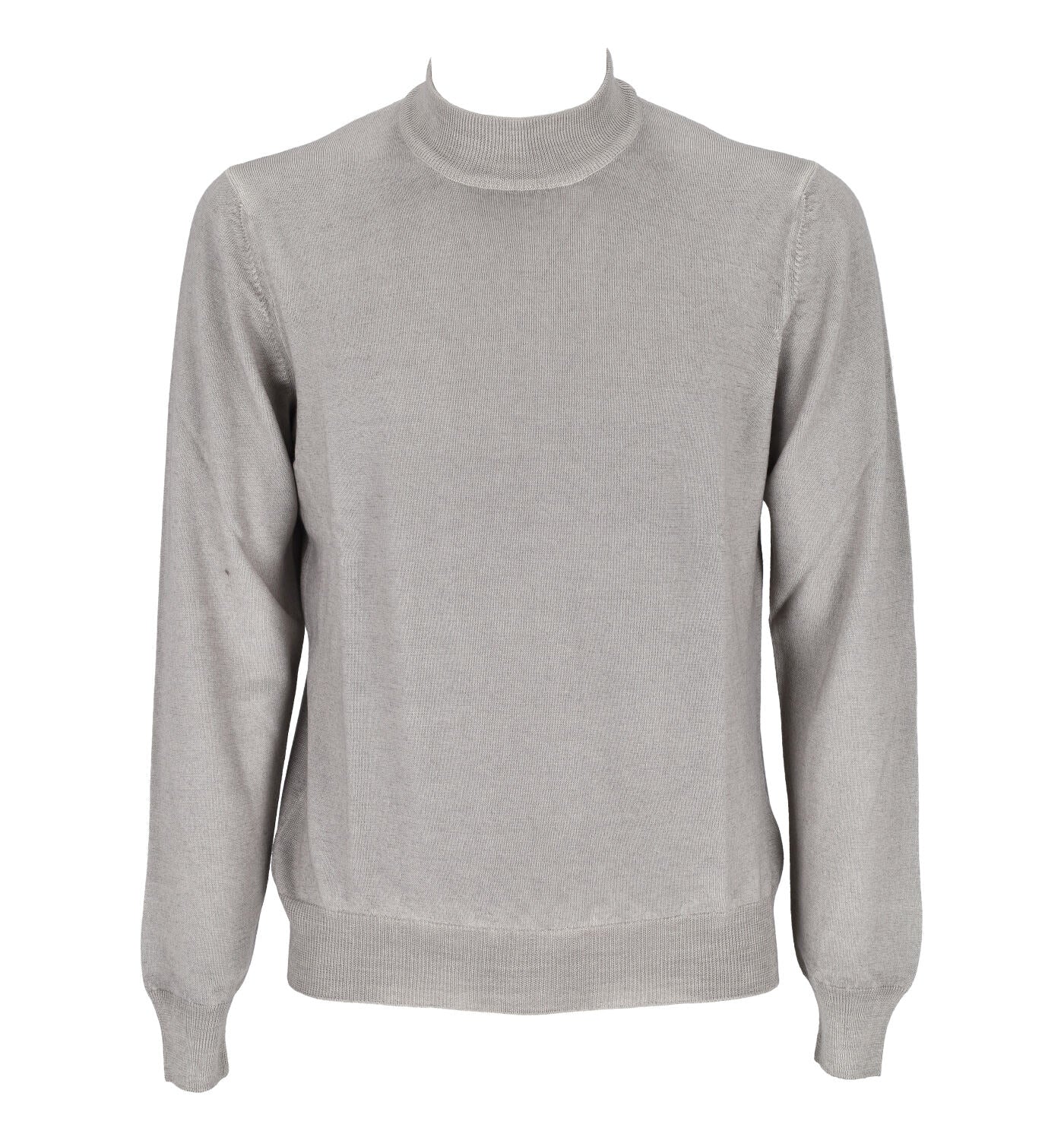 Maglioncino collo alto in lana merinos