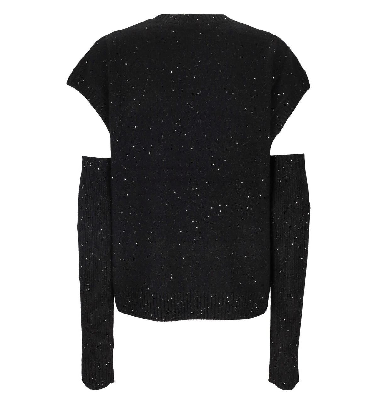 Gilet in maglia scollo a V