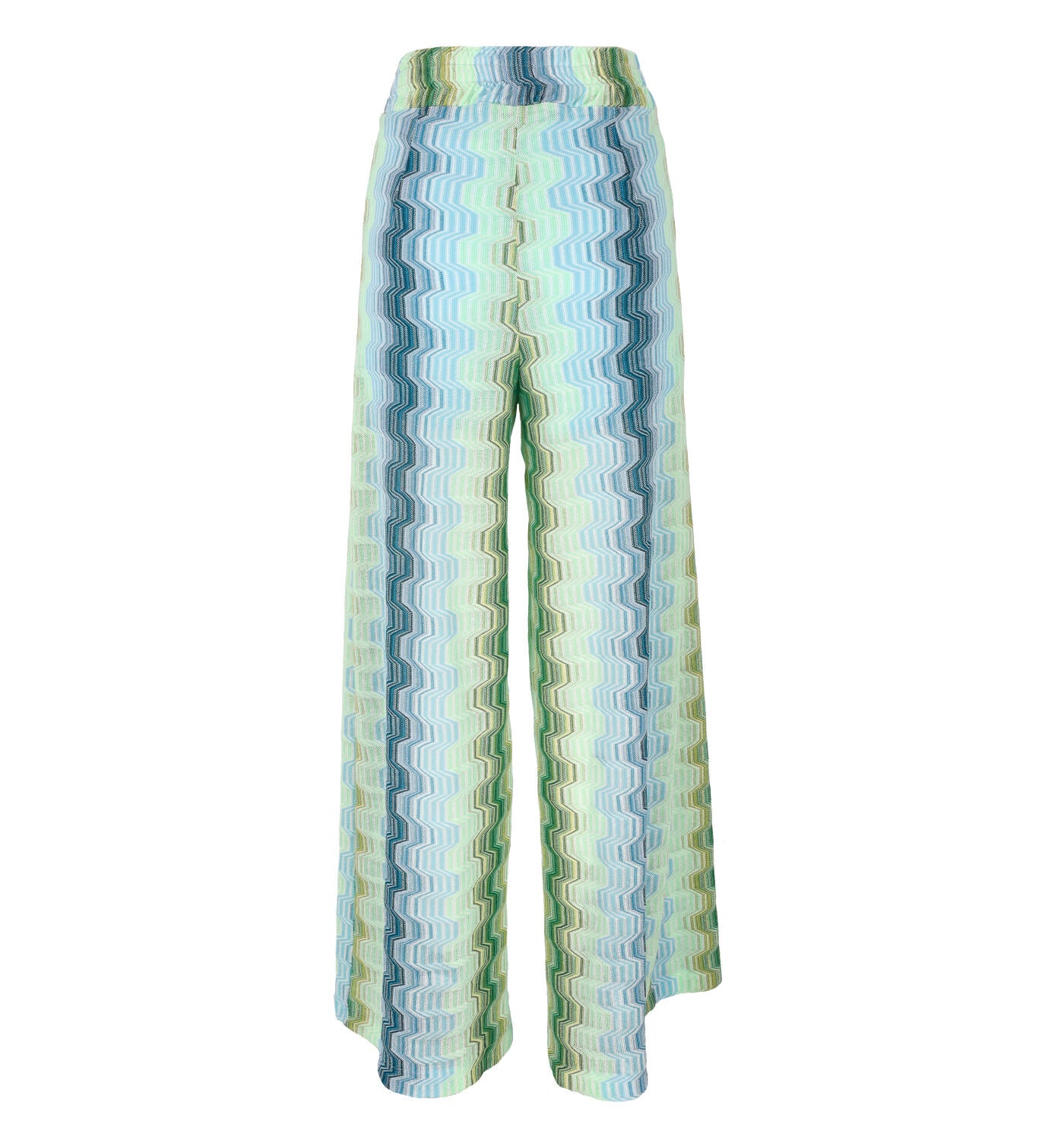 Pantalone palazzo elastico retro vita