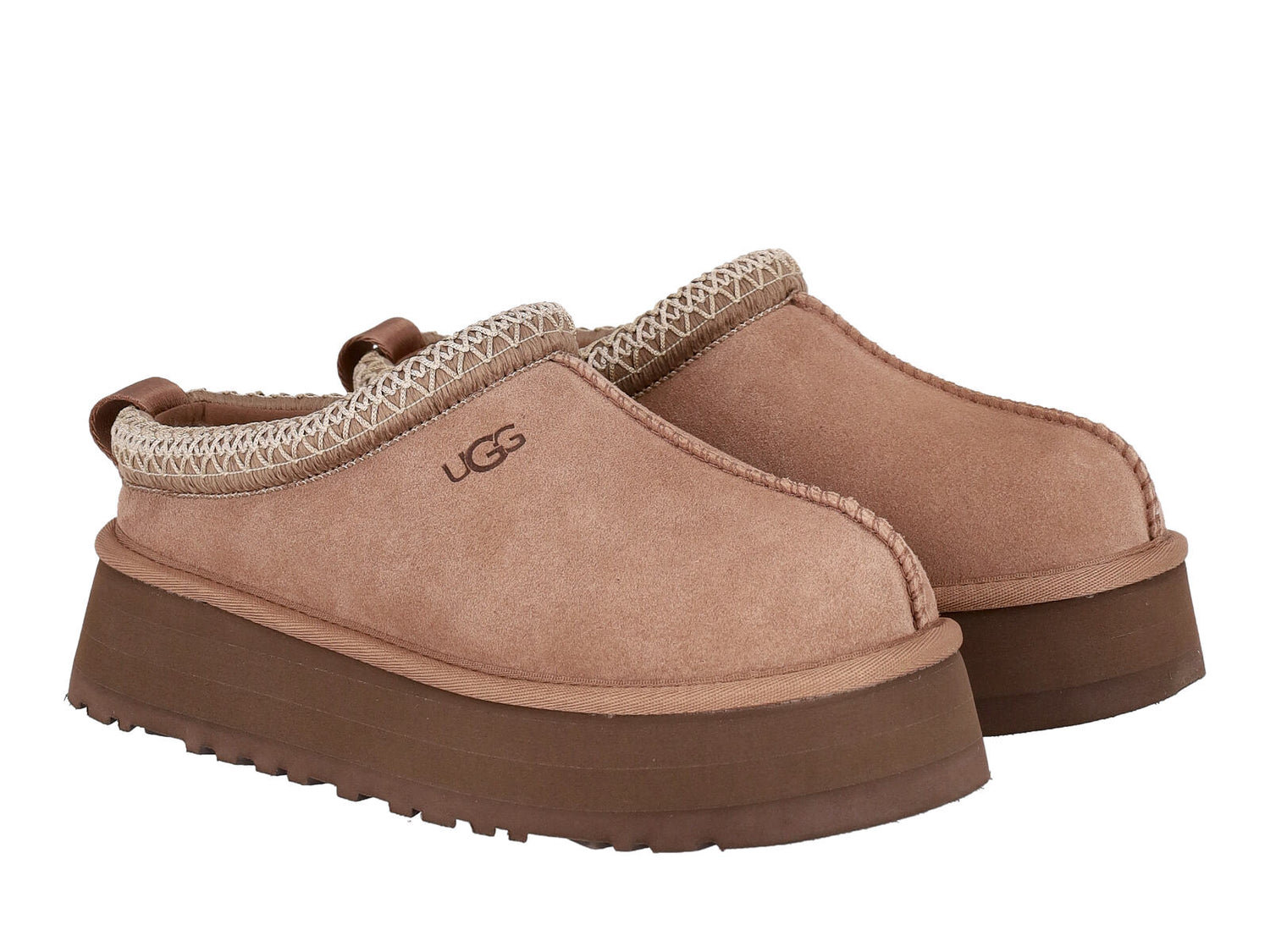 Sabot Tazz in camoscio con cuciture contrasto , suola in gomma.