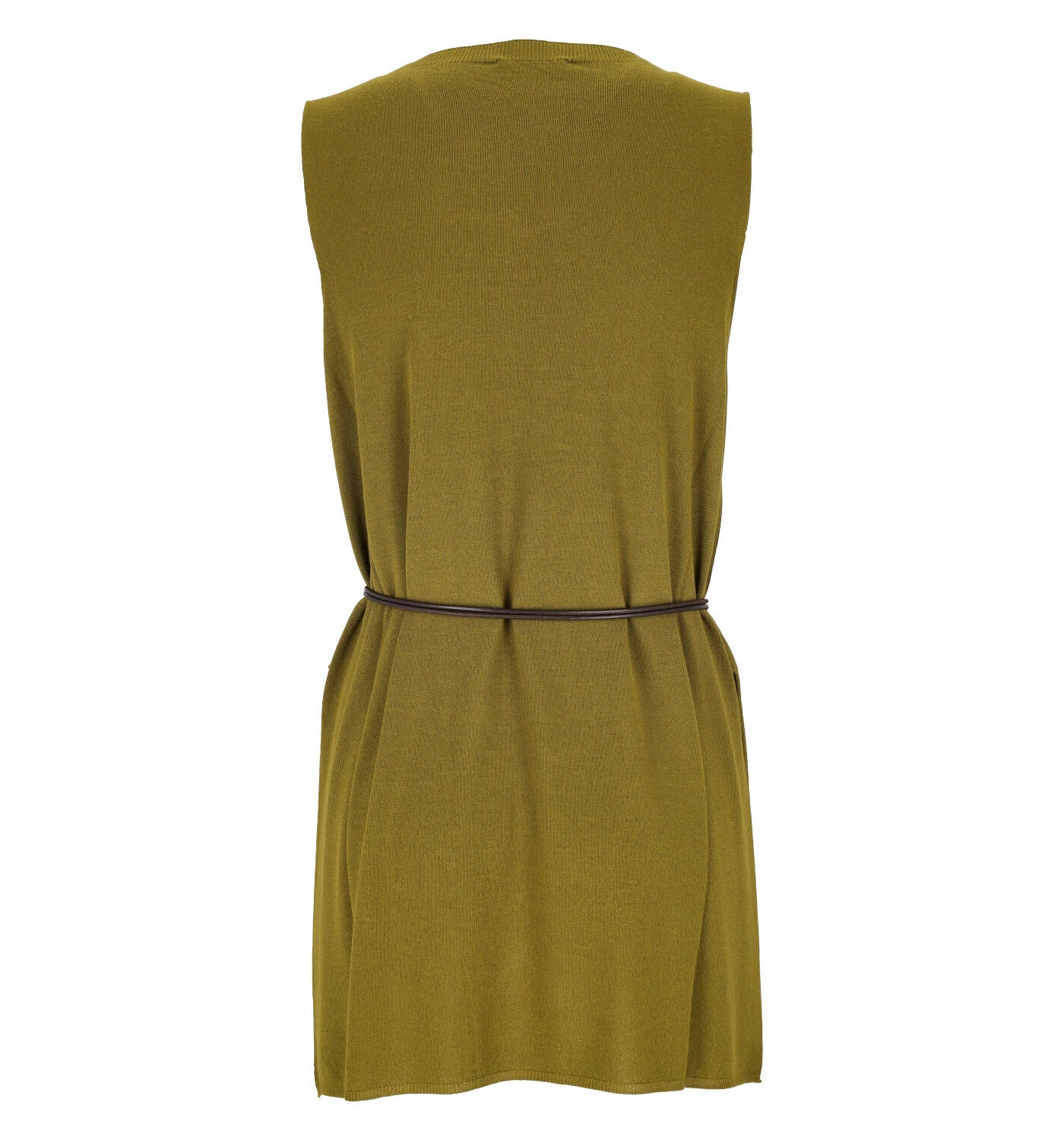 Maglia giromanica con cinturino in vita
