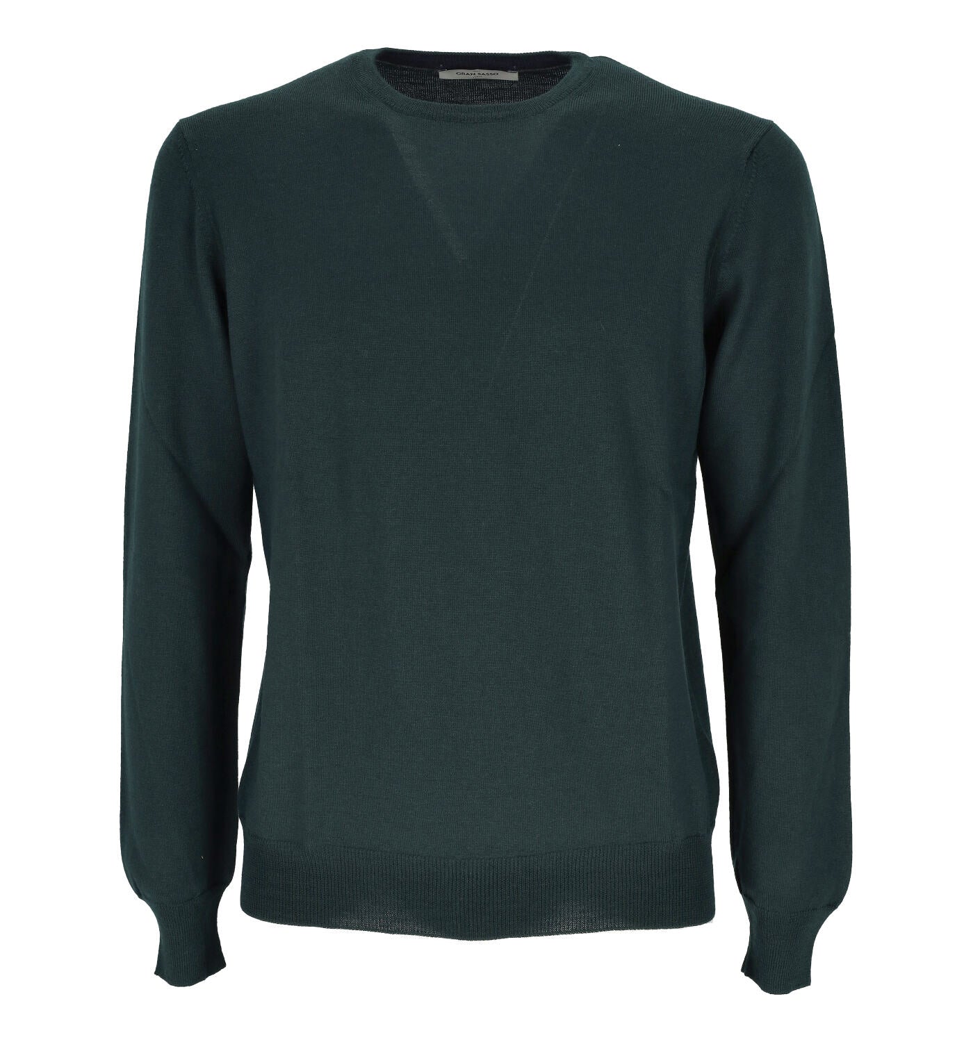 Maglioncino girocollo in lana merinos