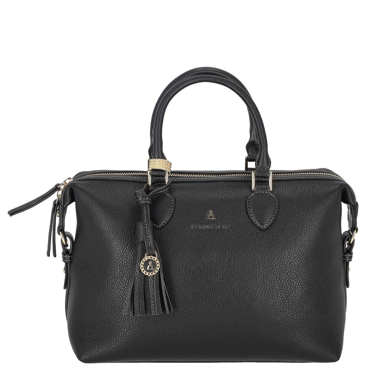 Borsa shopping a mano con tracolla regolabile