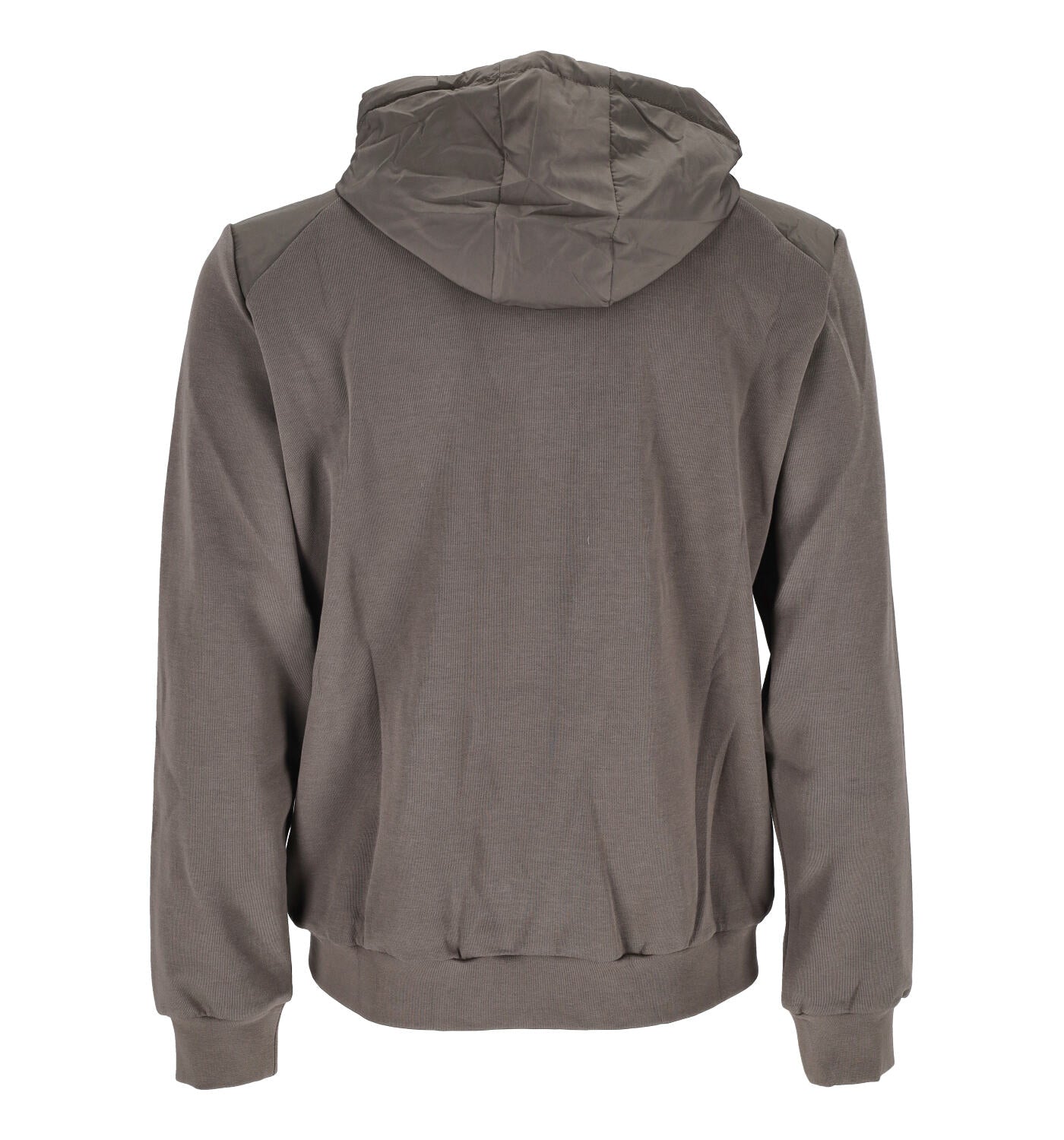 Felpa con cappuccio e chiusura zip