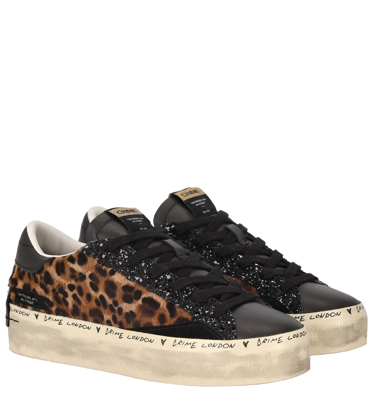 Sneakers DISTRESSED PLATFORM