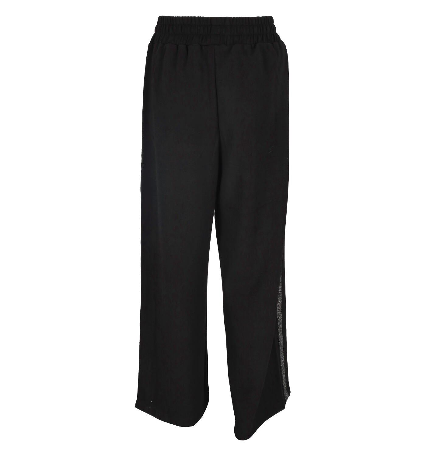 Pantalone tuta con banda a lato lurex