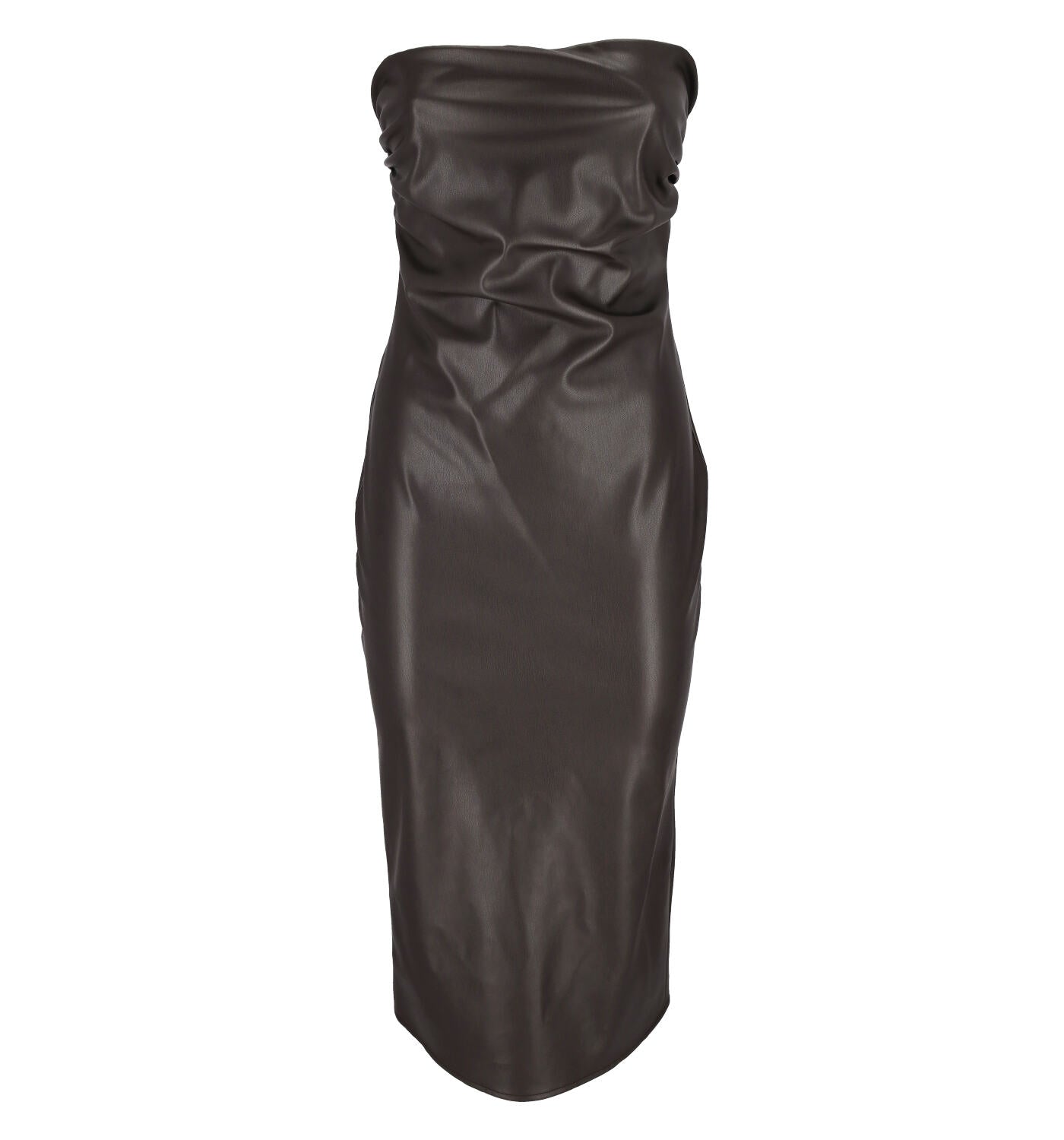 Tubino in ecopelle a balconcino