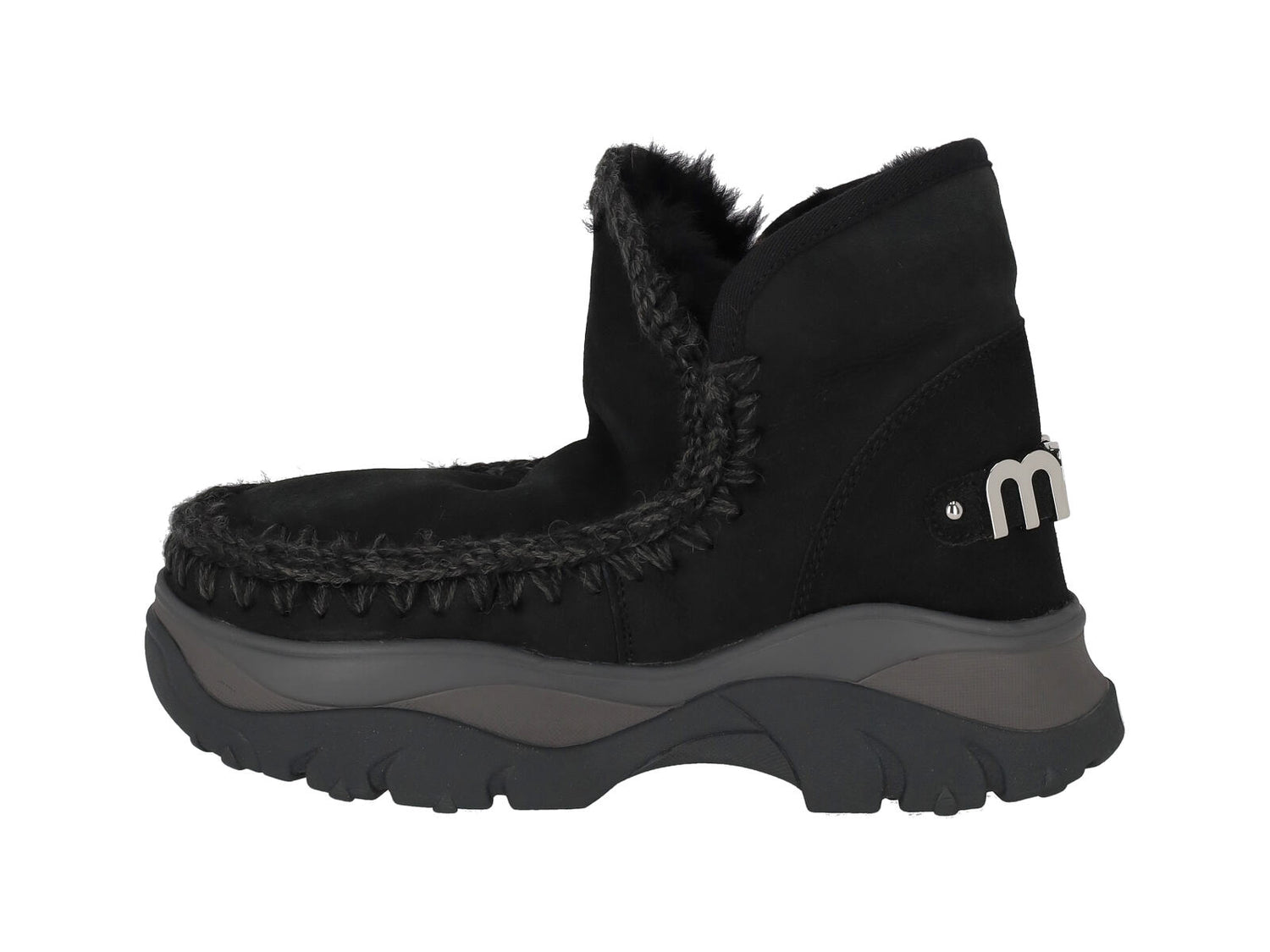 Stivale eskimo chuncy con suola in gomma