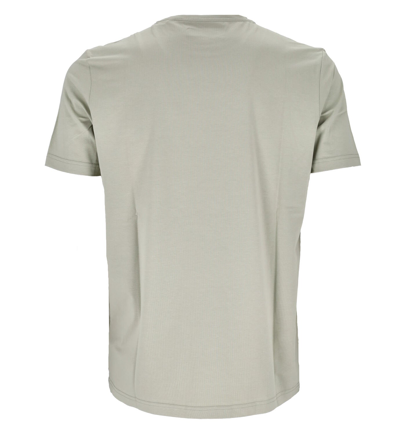 T-shirt mezza manica in cotone fiammato mercerizzato