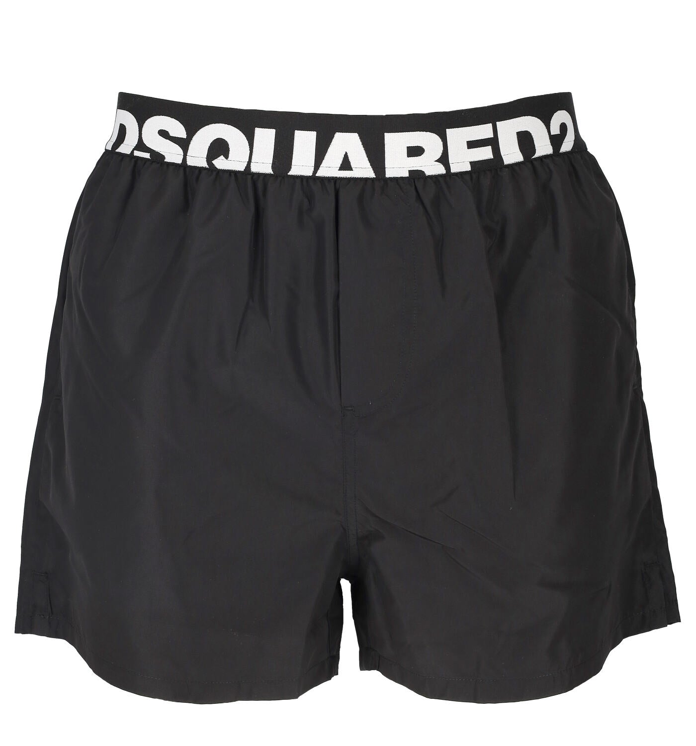 Costume boxer fascia elastica logo nero
