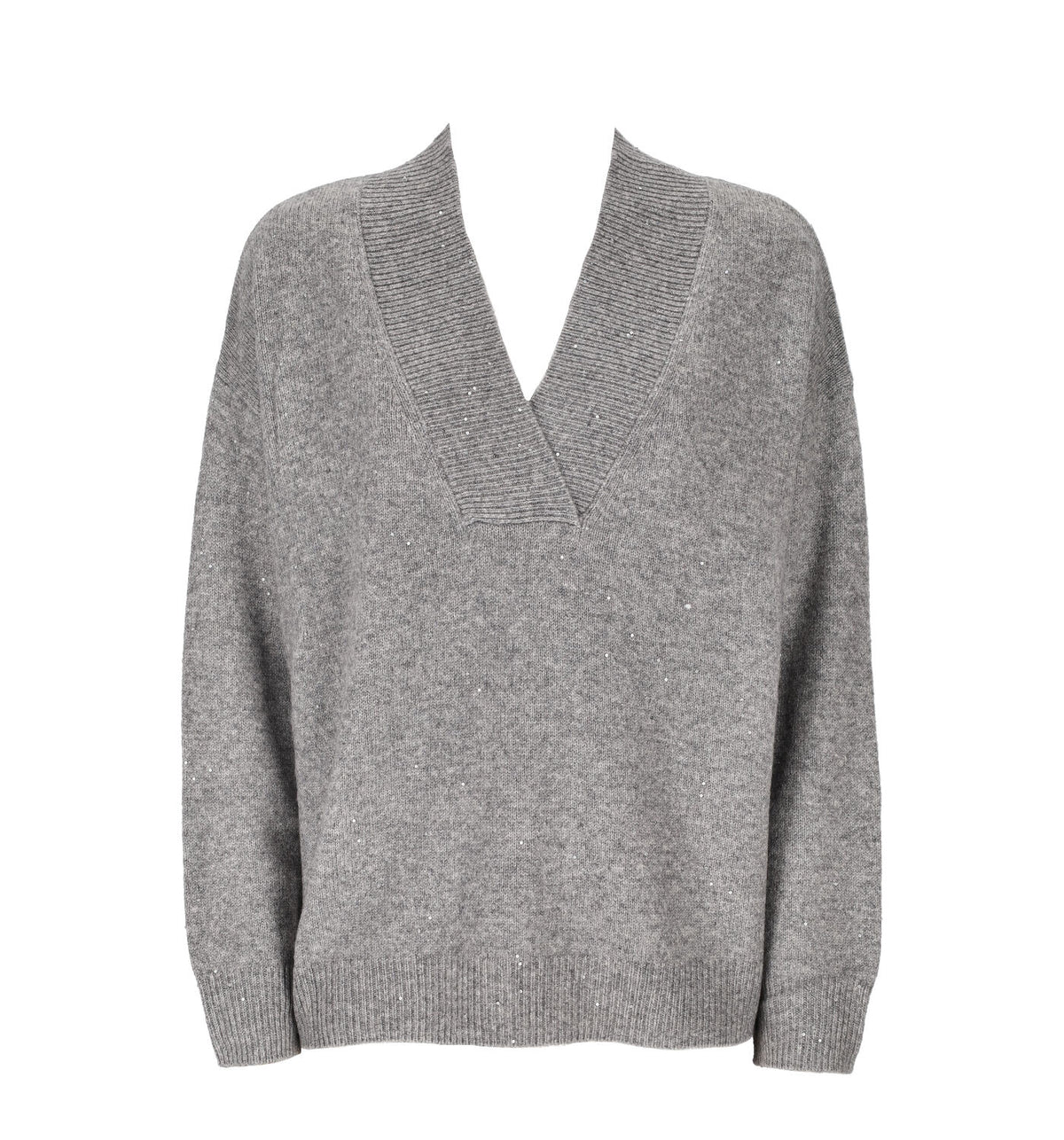 Pullover con scollo a V