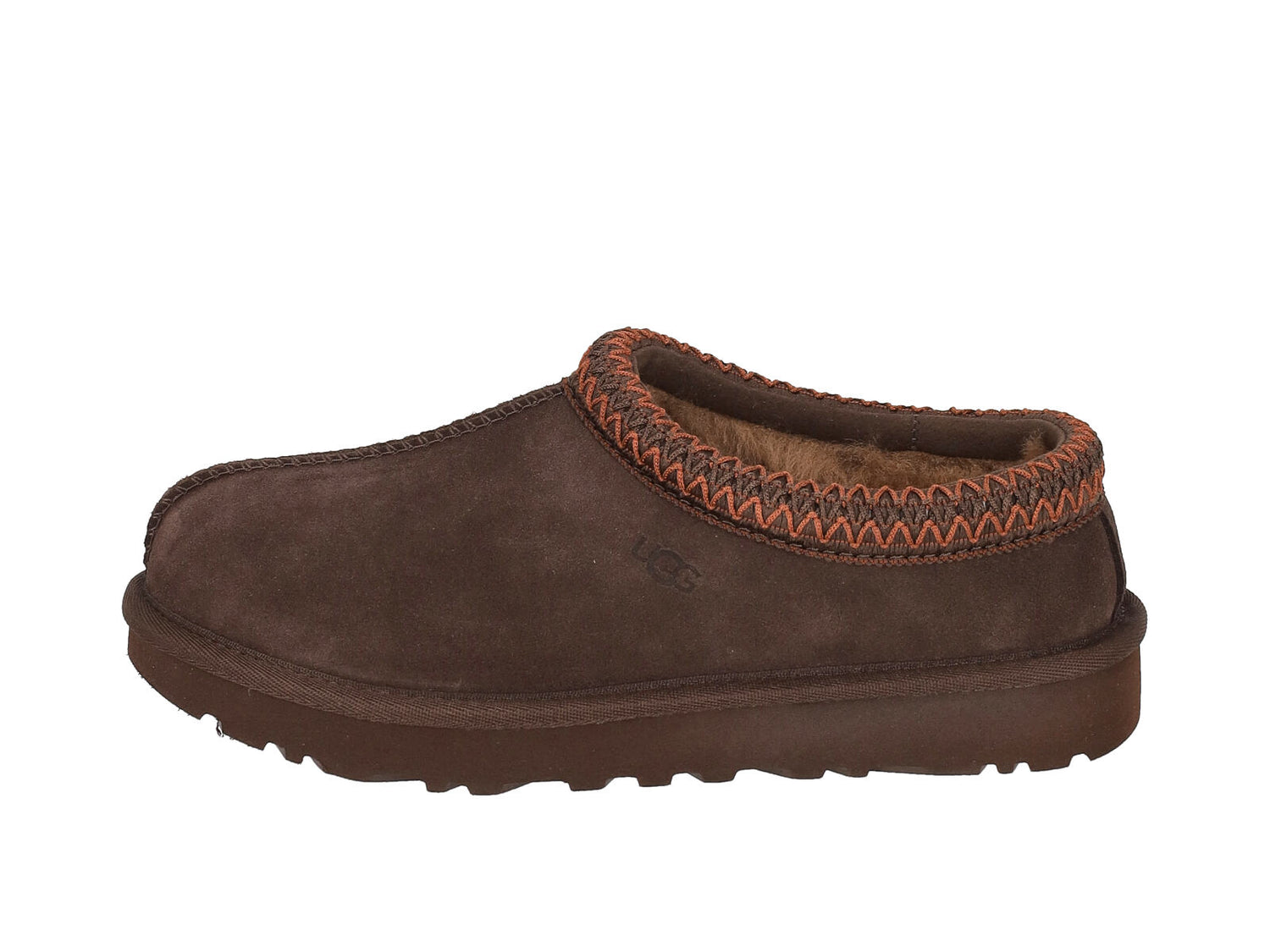 Sabot basso Tasman in camoscio con suola in gomma.