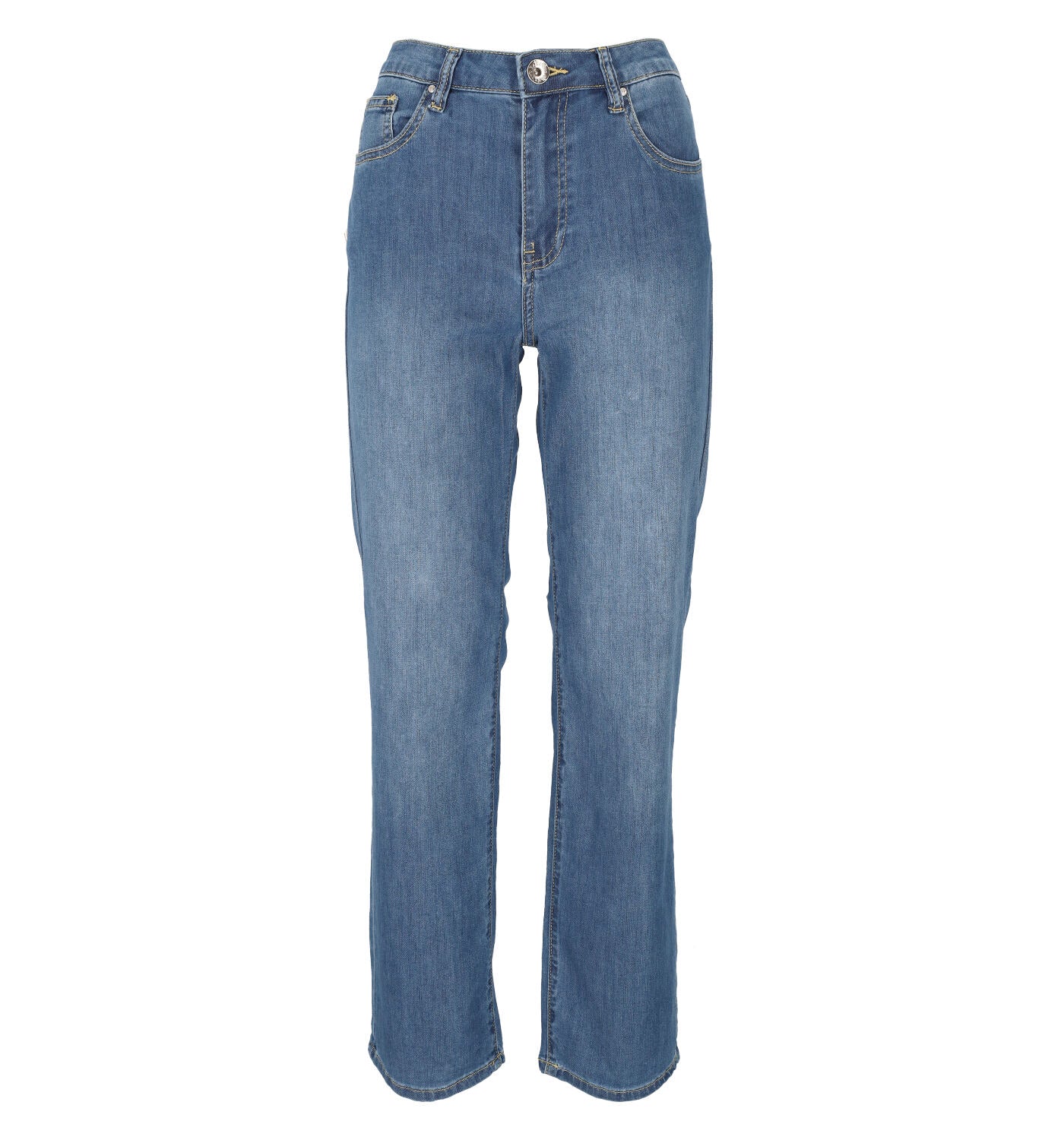 Jeans regular lavaggio medio