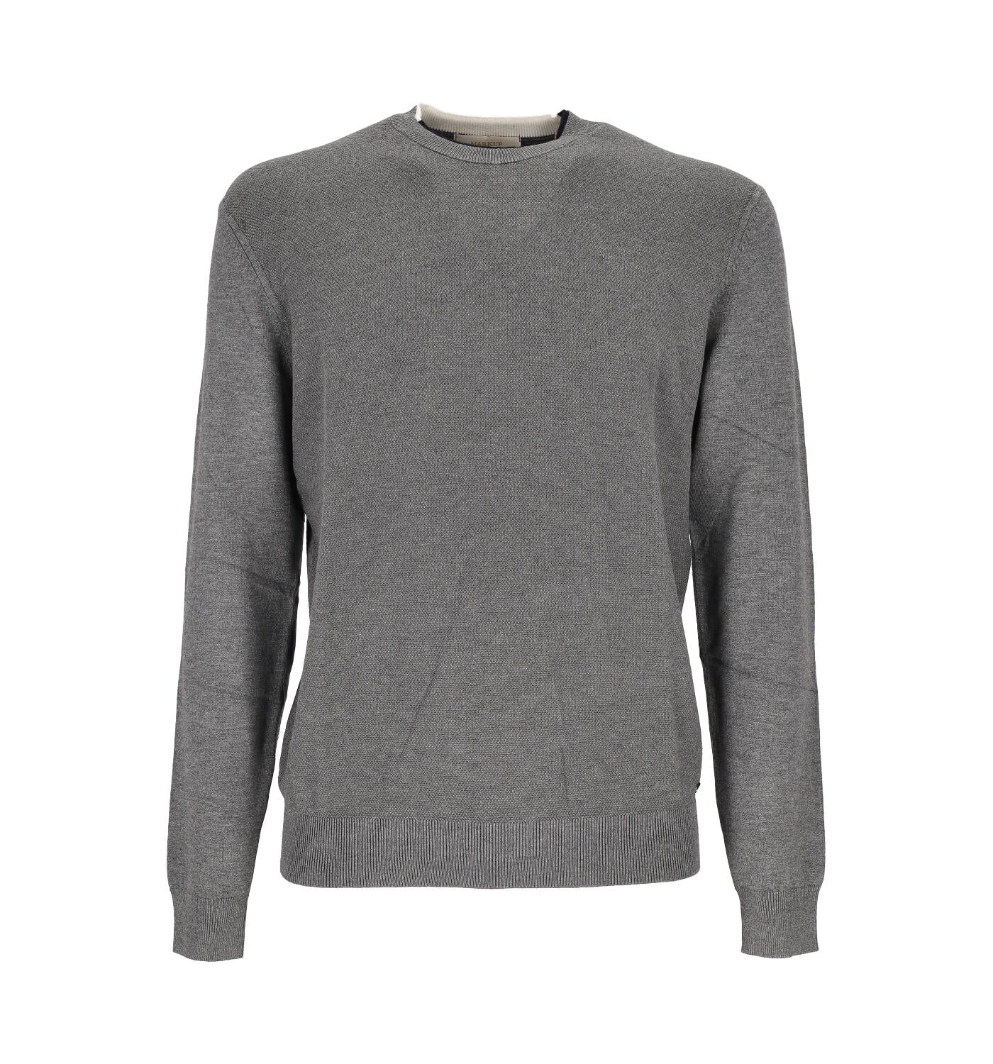 Girocollo punto riso con finezza 12