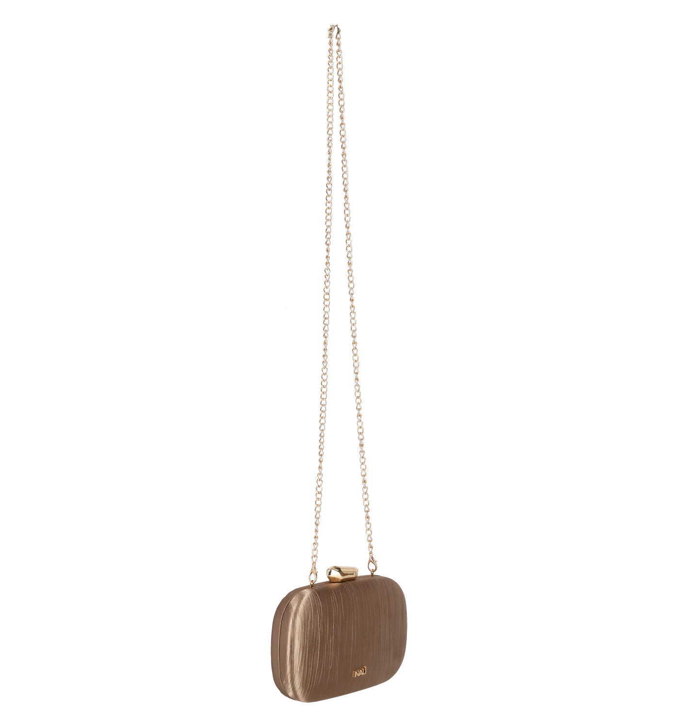 Clutch in plissè laminato
