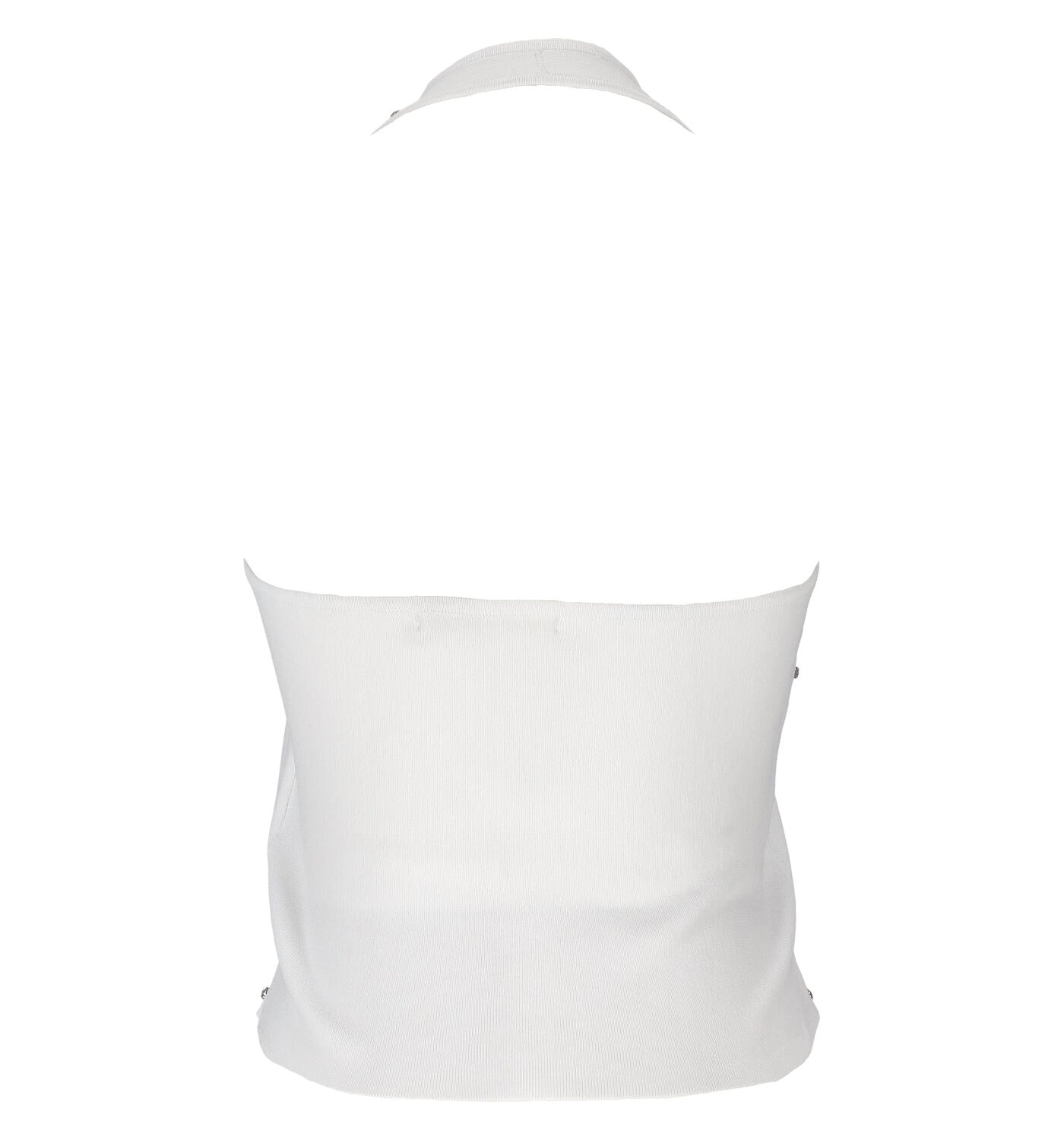 Crop top con swarovski