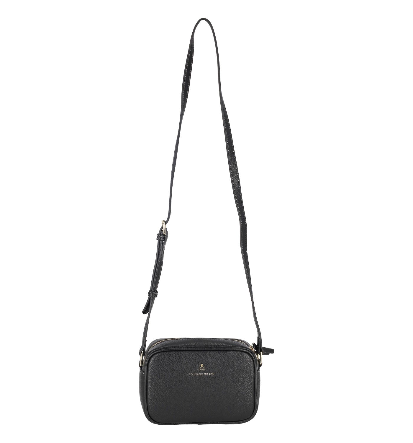 Borsa a tracolla con chiusura a zip e tracolla regolabile