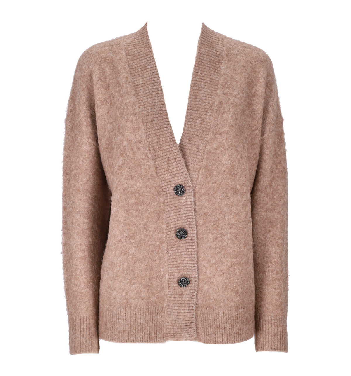 Cardigan con bottoni