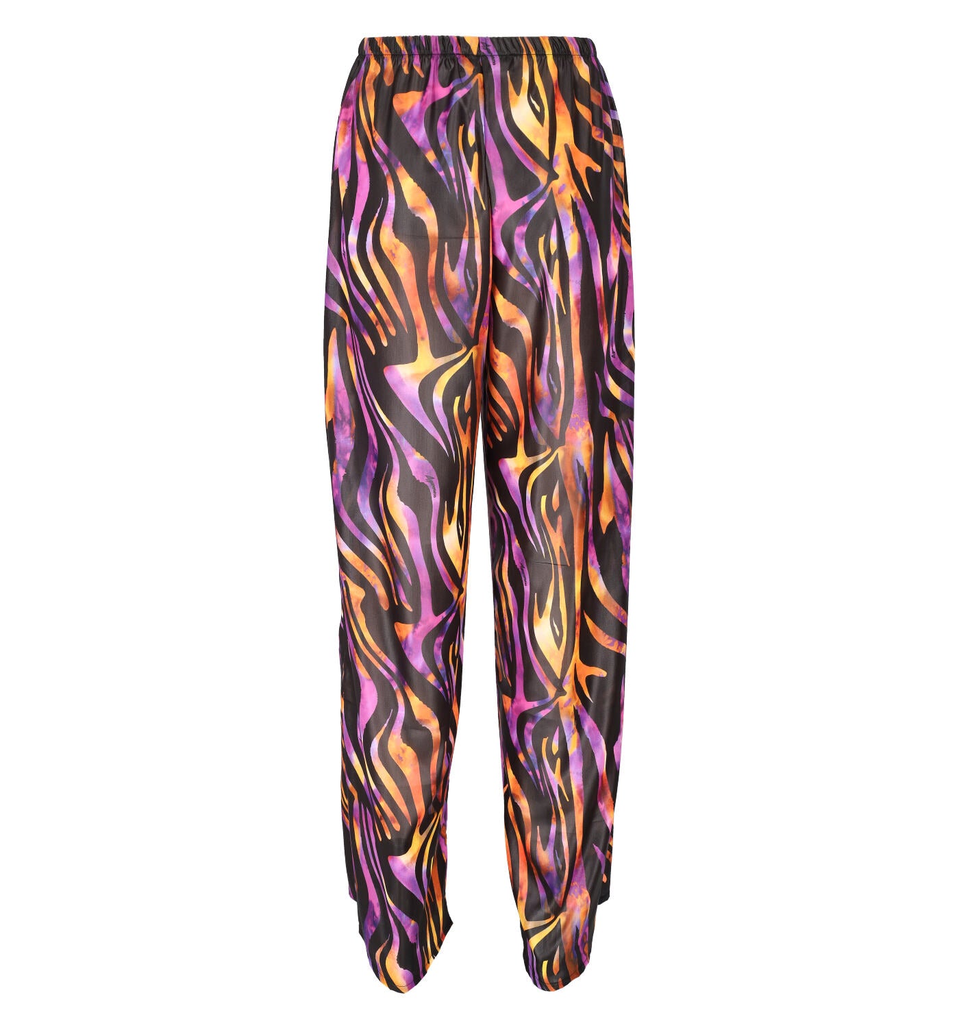 Pantalone a palazzo hypnotic zebra