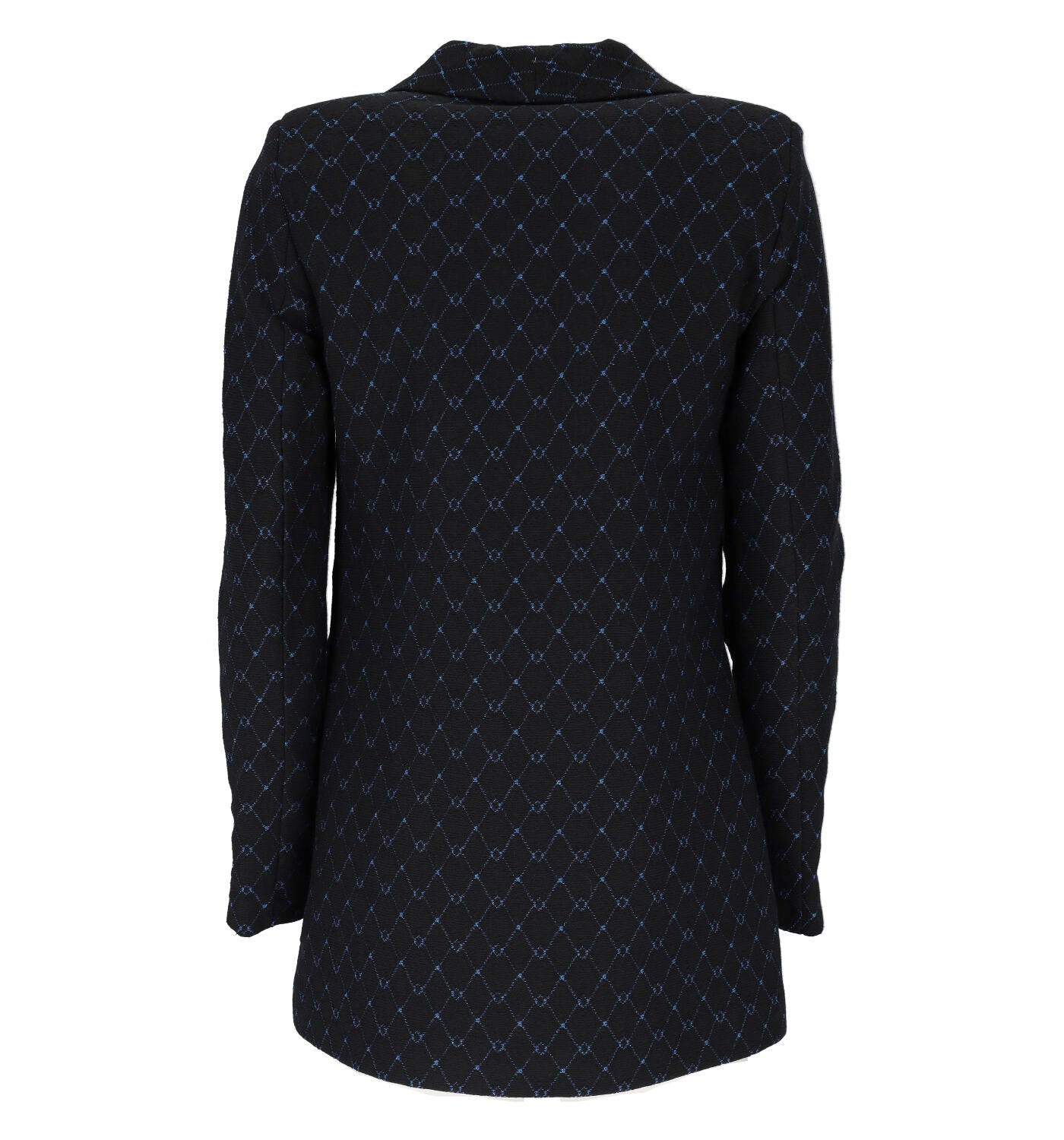 Giacca monopetto in tessuto lurex