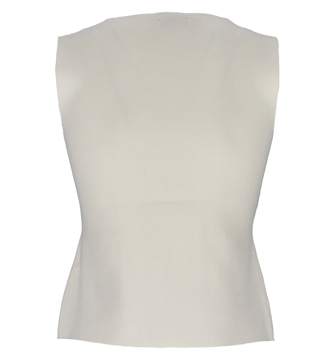 Gilet con bottoni oro