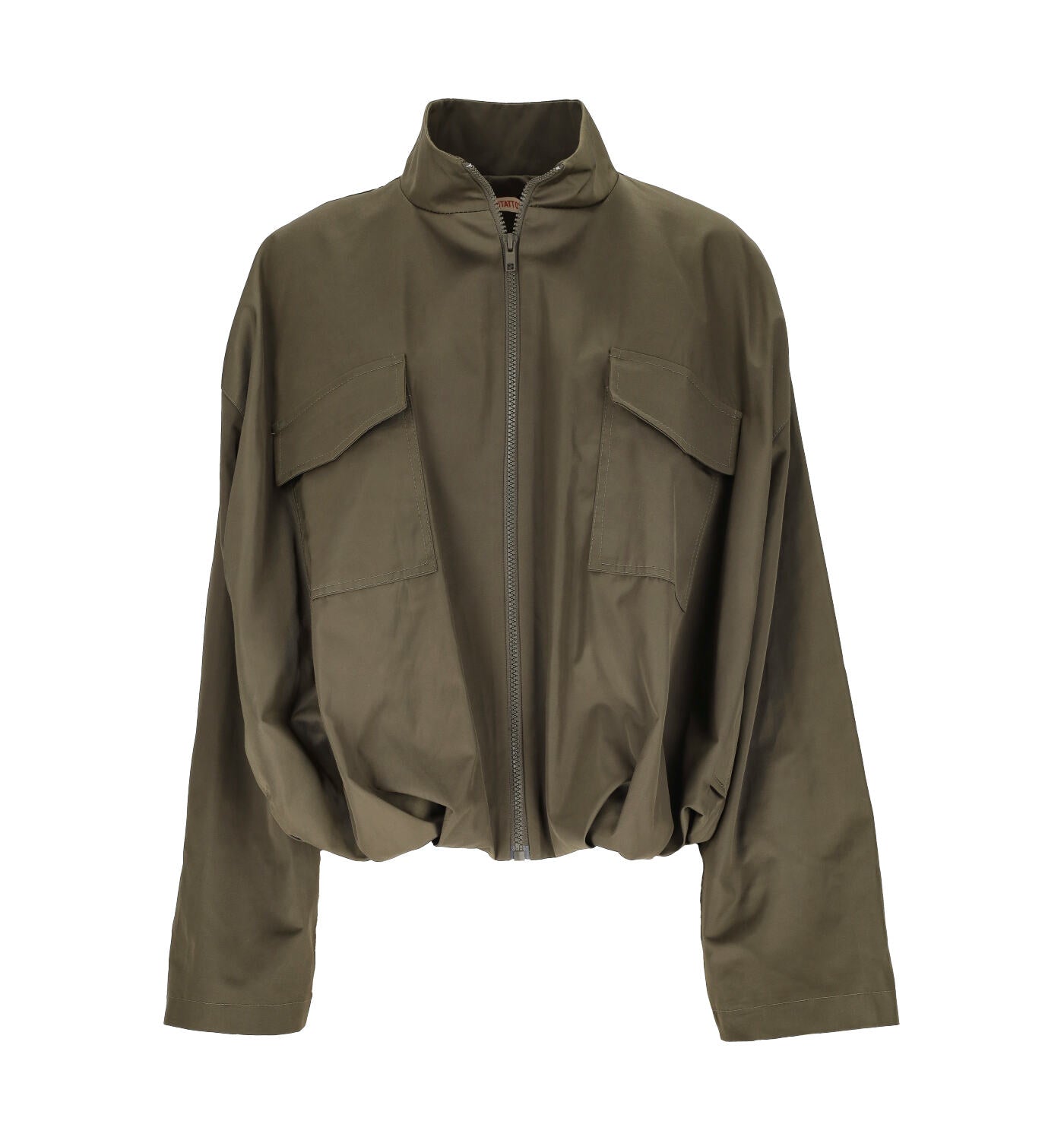 Bomber in cotone con tasconi
