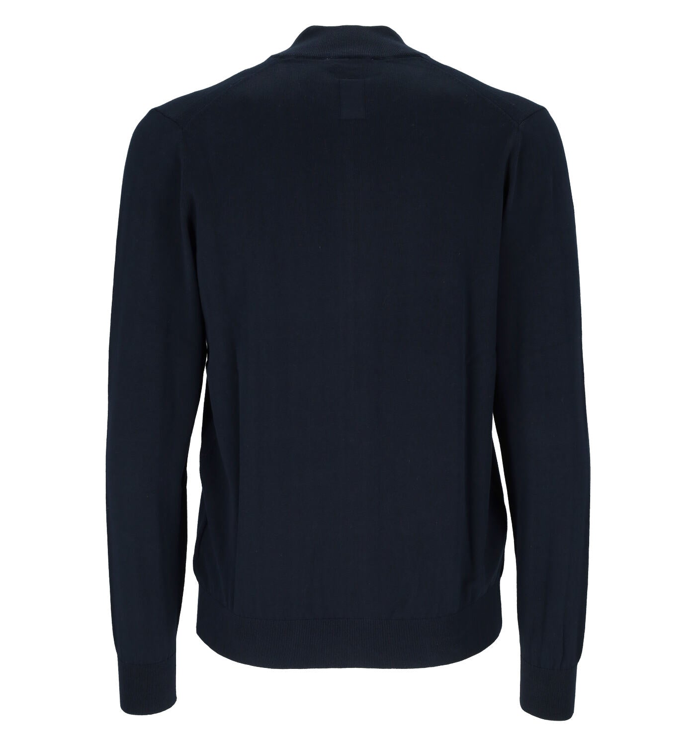 Maglia full zip in cotone