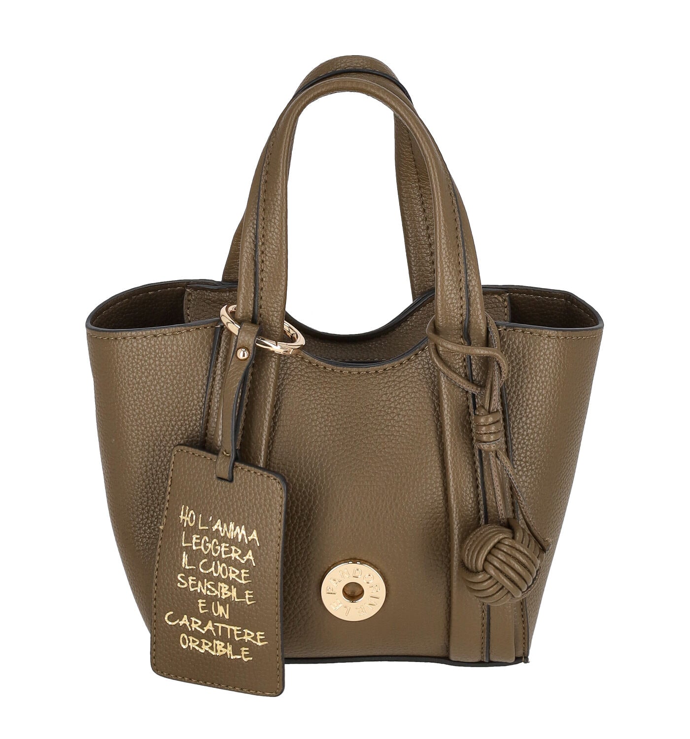 Borsa piccola a mano con chiusura a zip e tracolla regolabile
