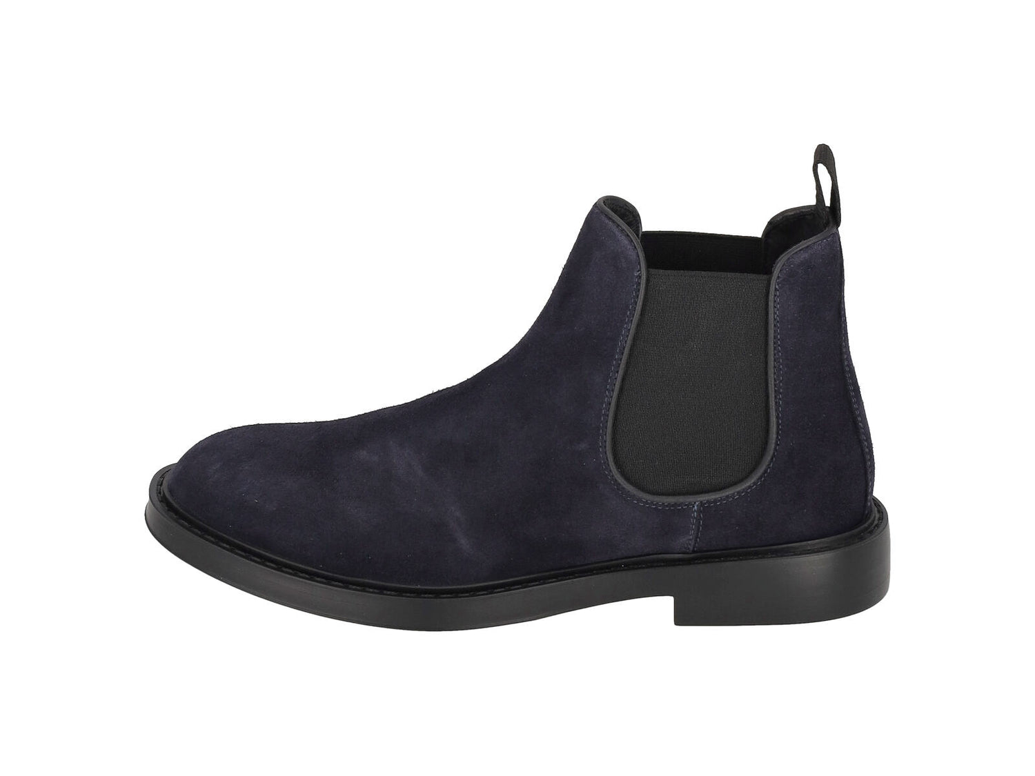 Beatles in camoscio con elastici e suola in gomma