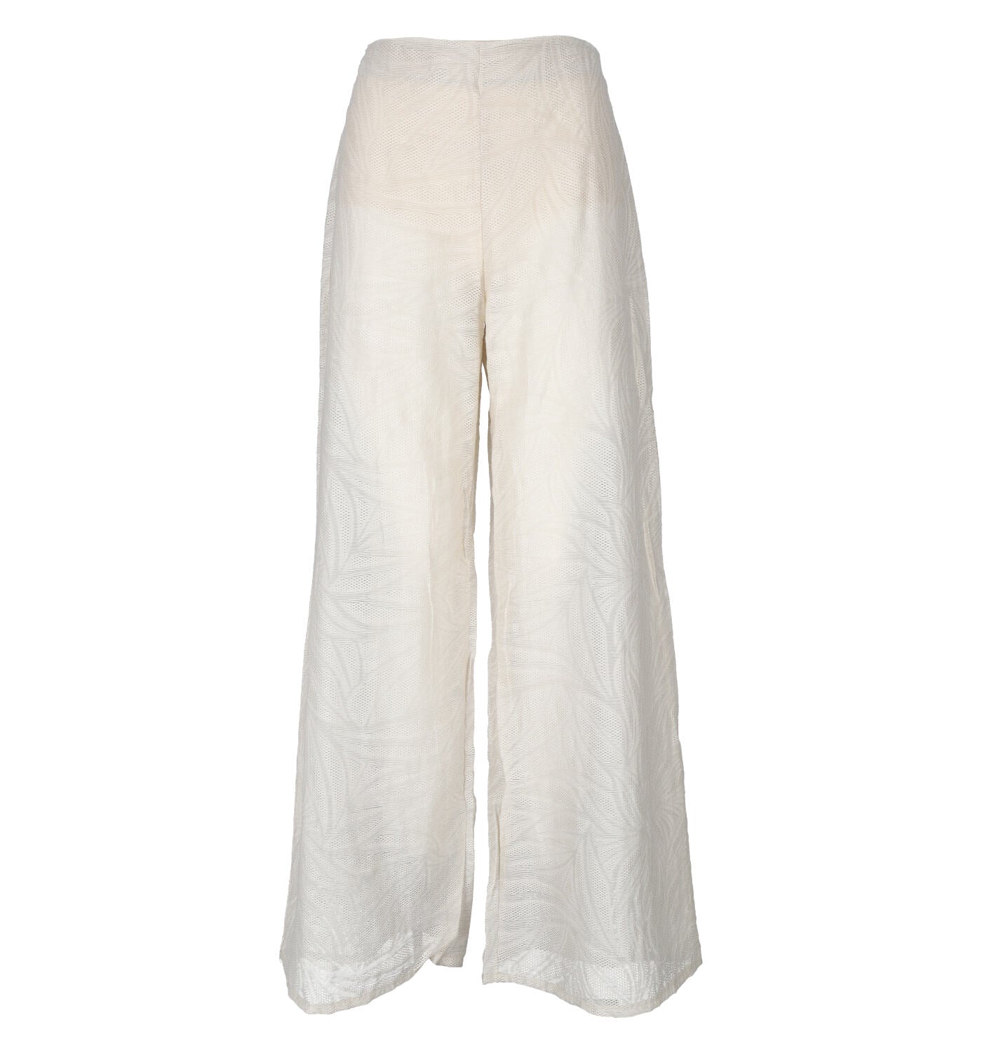 Pantalone palazzo copricostume foliage