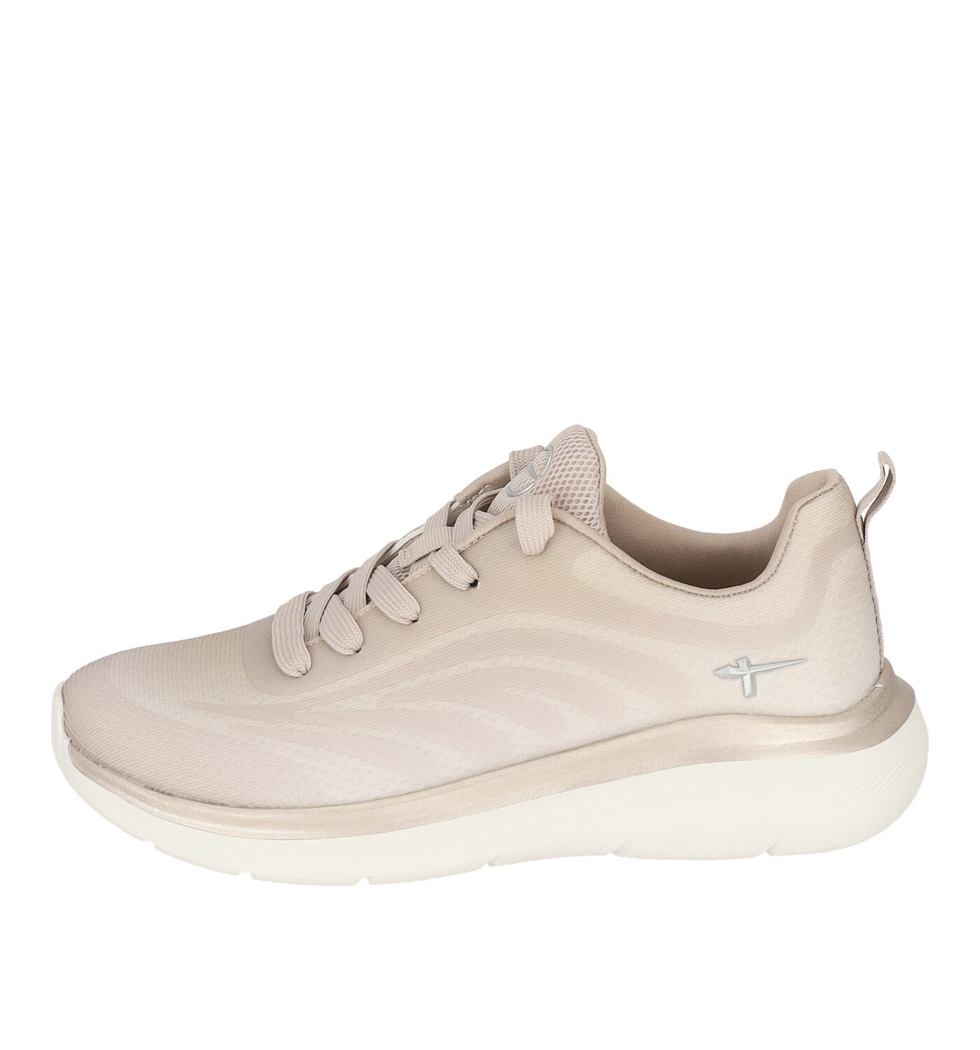 Sneakers in tessuto con riporti gommato degradè