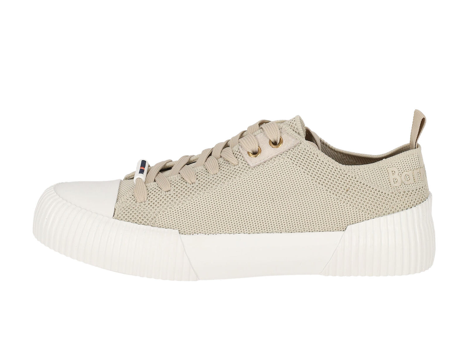 Sneakers in tessuto con suola in gomma