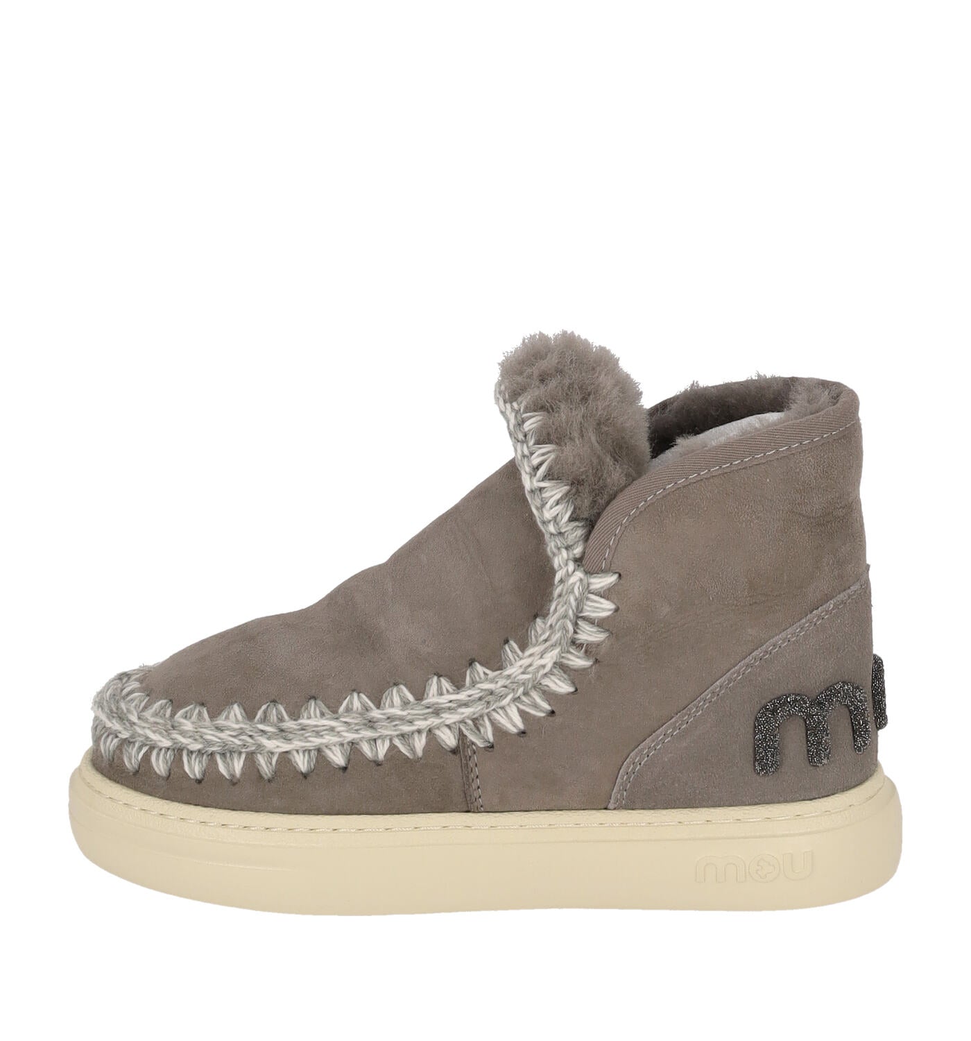 Eskimo sneaker bold glitter logo