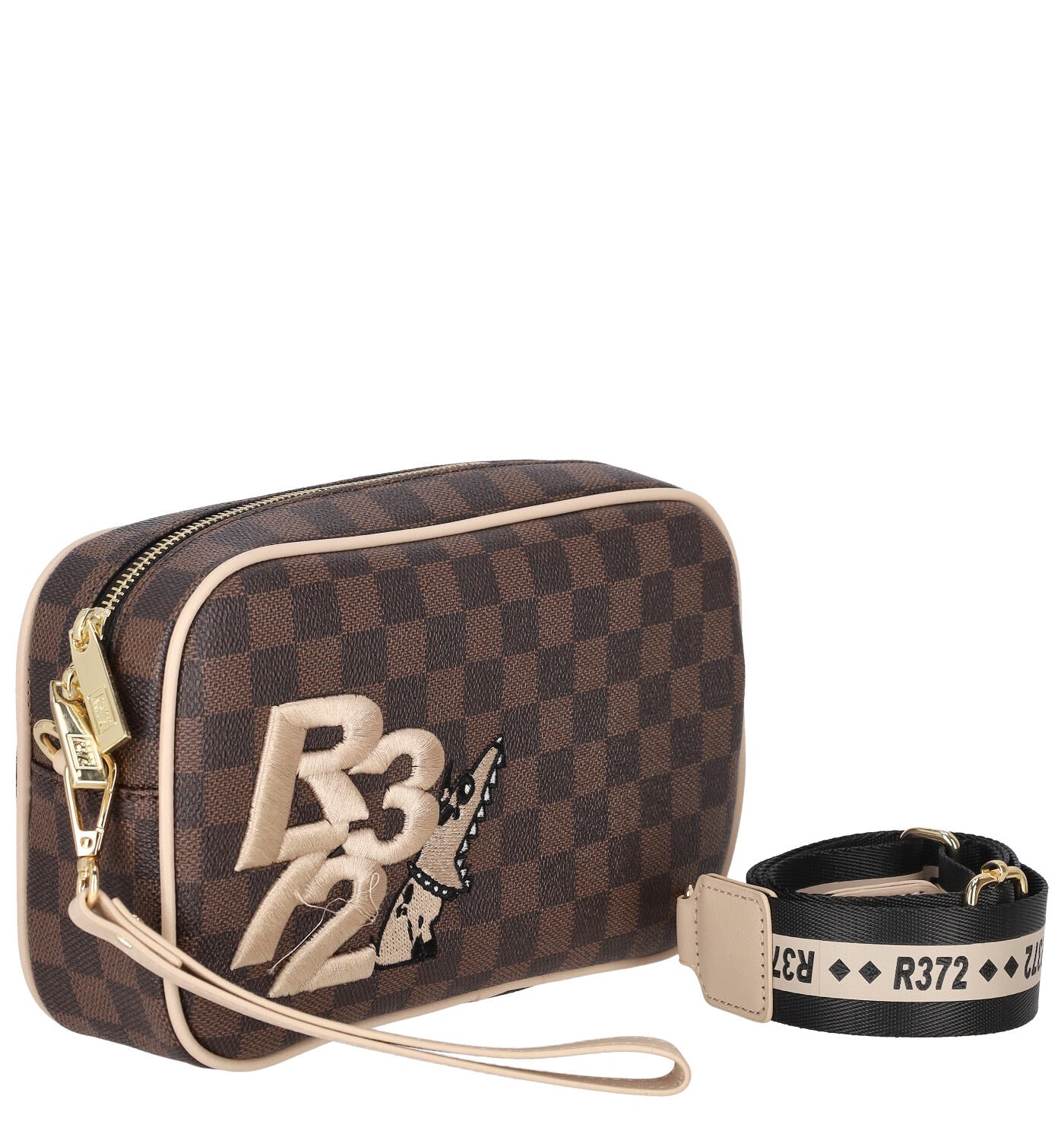 Pochette media con tracolla
