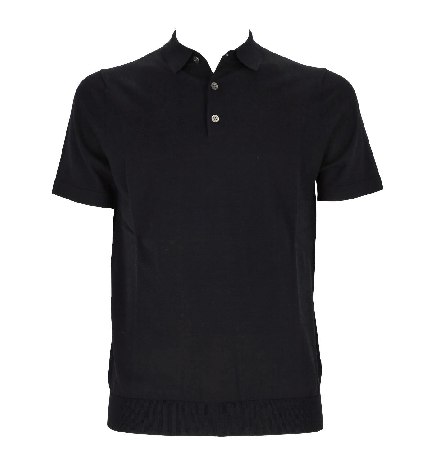 Polo mezza manica in cotone finezza 18