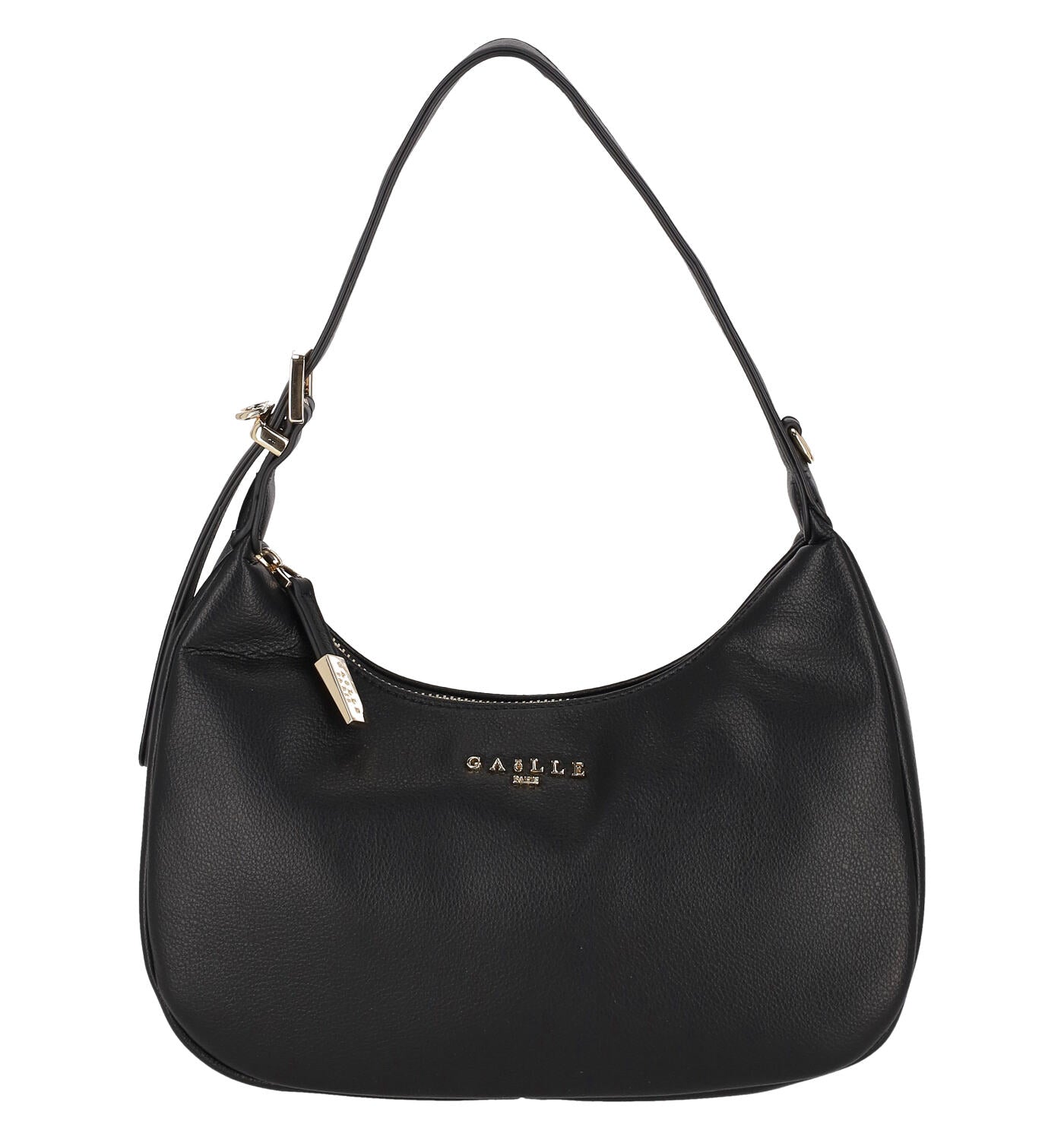 Sottospalla con chiusura zip , manico regolabile e tracolla lunga removibile.