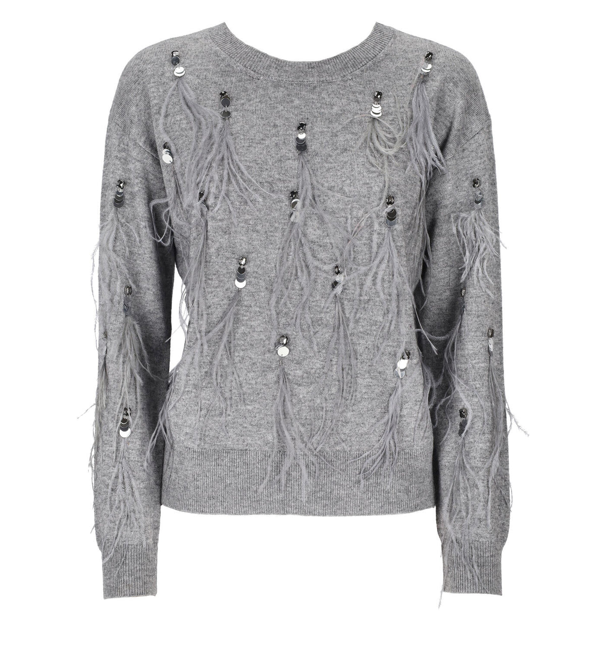 Maglia con paillettes