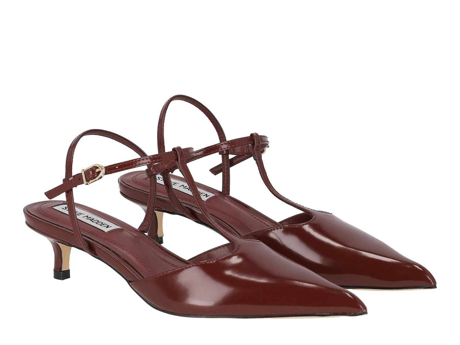 Chanel spazzolato con cinturino regolabile , tacco altezza 5 cm .