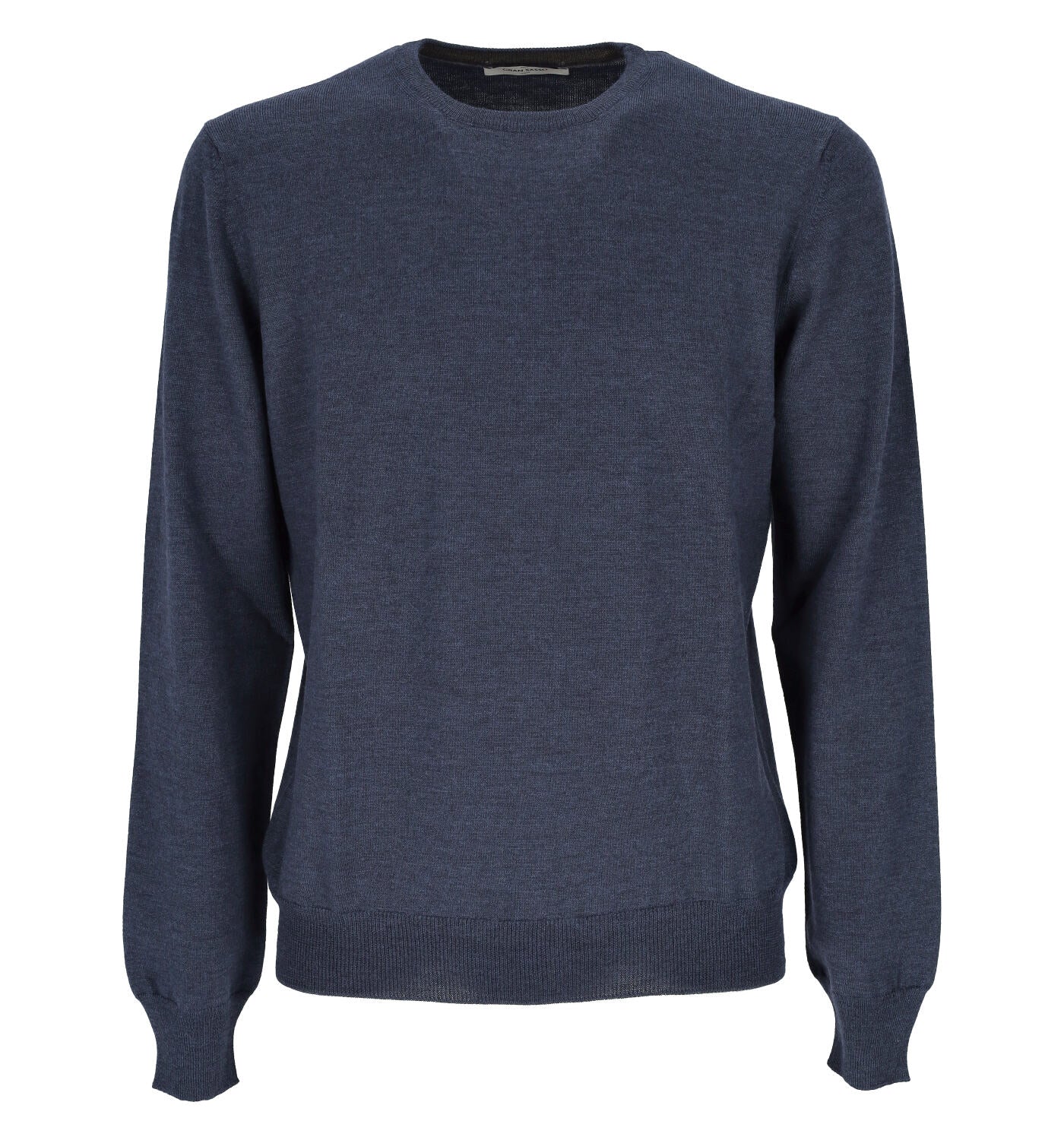 Maglioncino girocollo in lana merinos