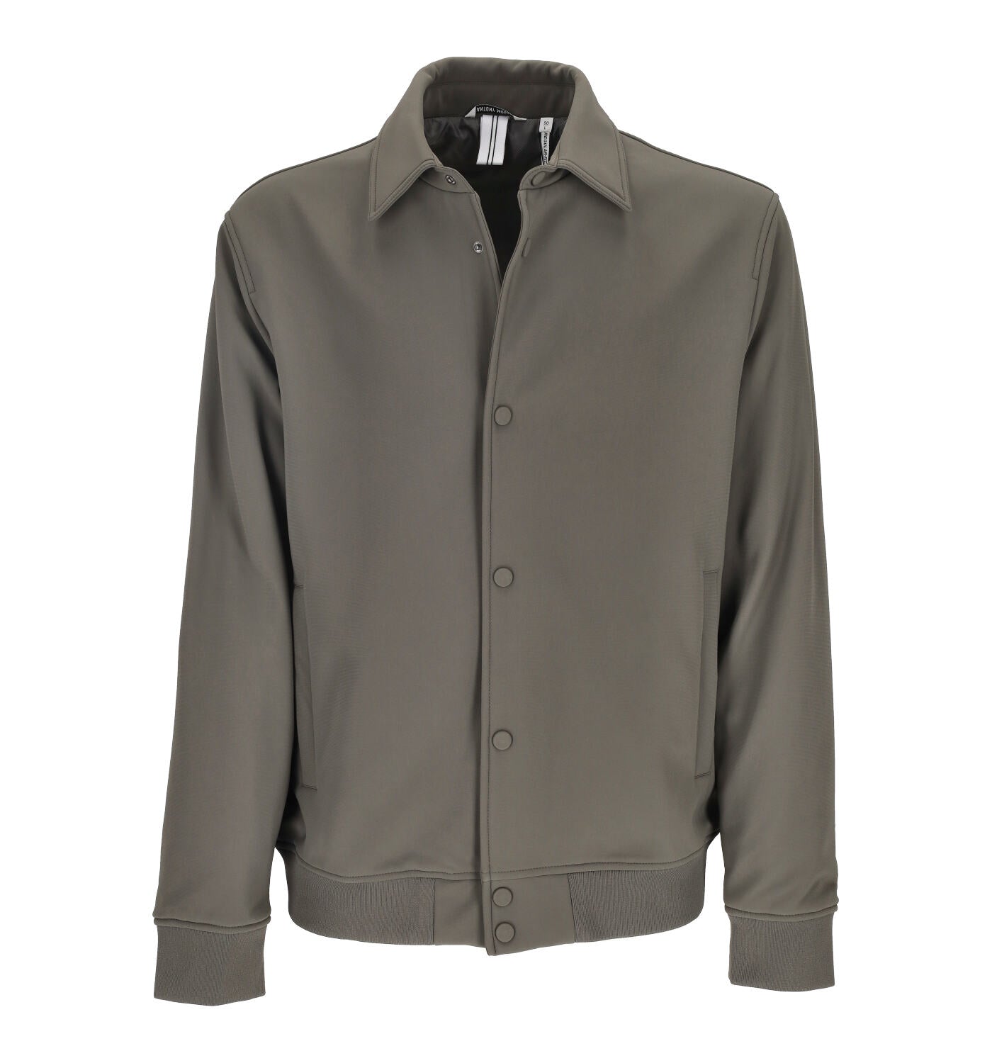 Giacca modello bomber in tessuto bi stretch