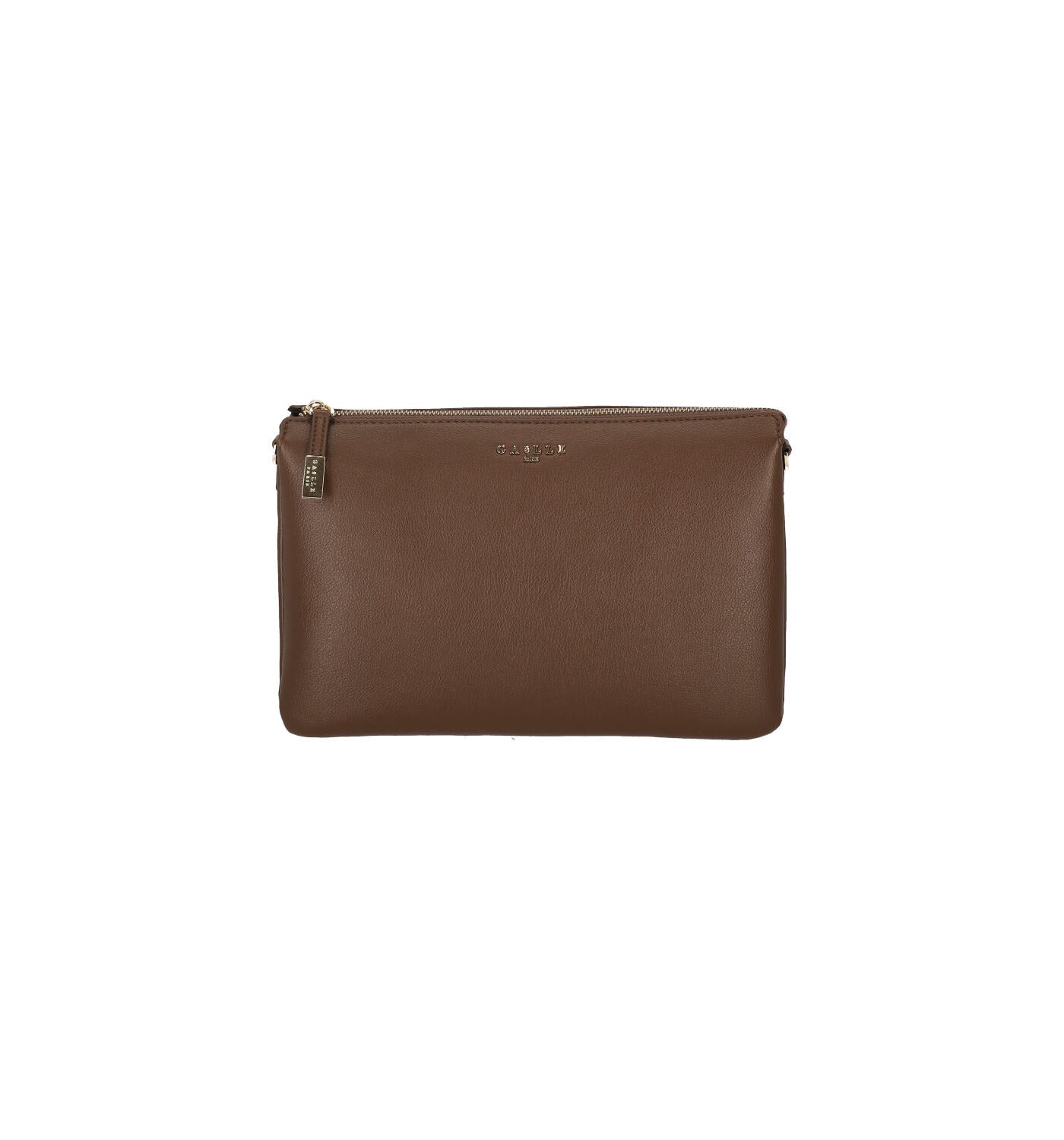 Pochette con tracolla in tessuto removibile .