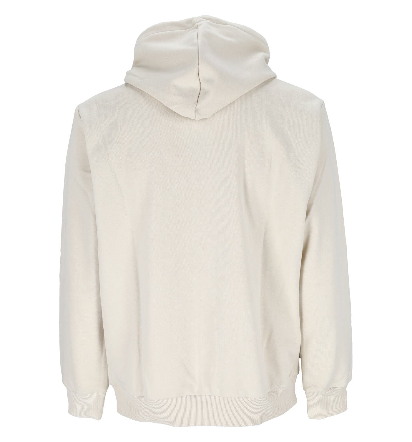 Delpa con cappuccio e logo sul davanti .