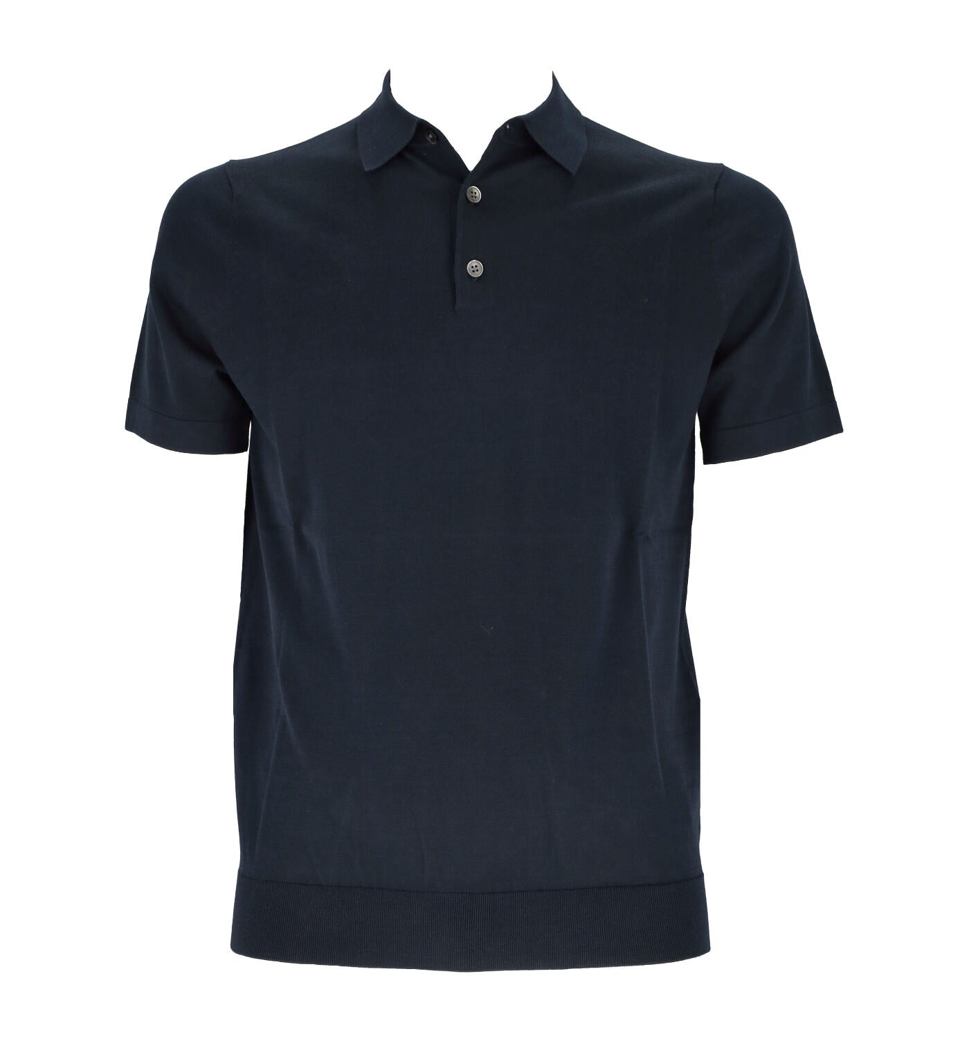 Polo mezza manica in cotone finezza 18