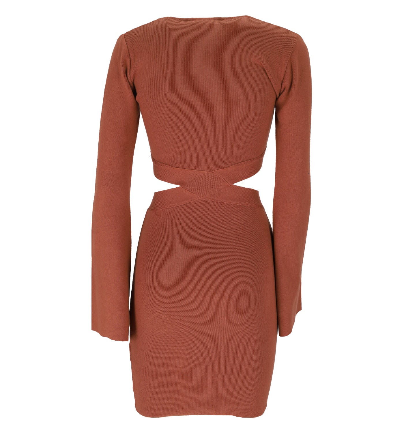 Abito con spacchi sui fianchi